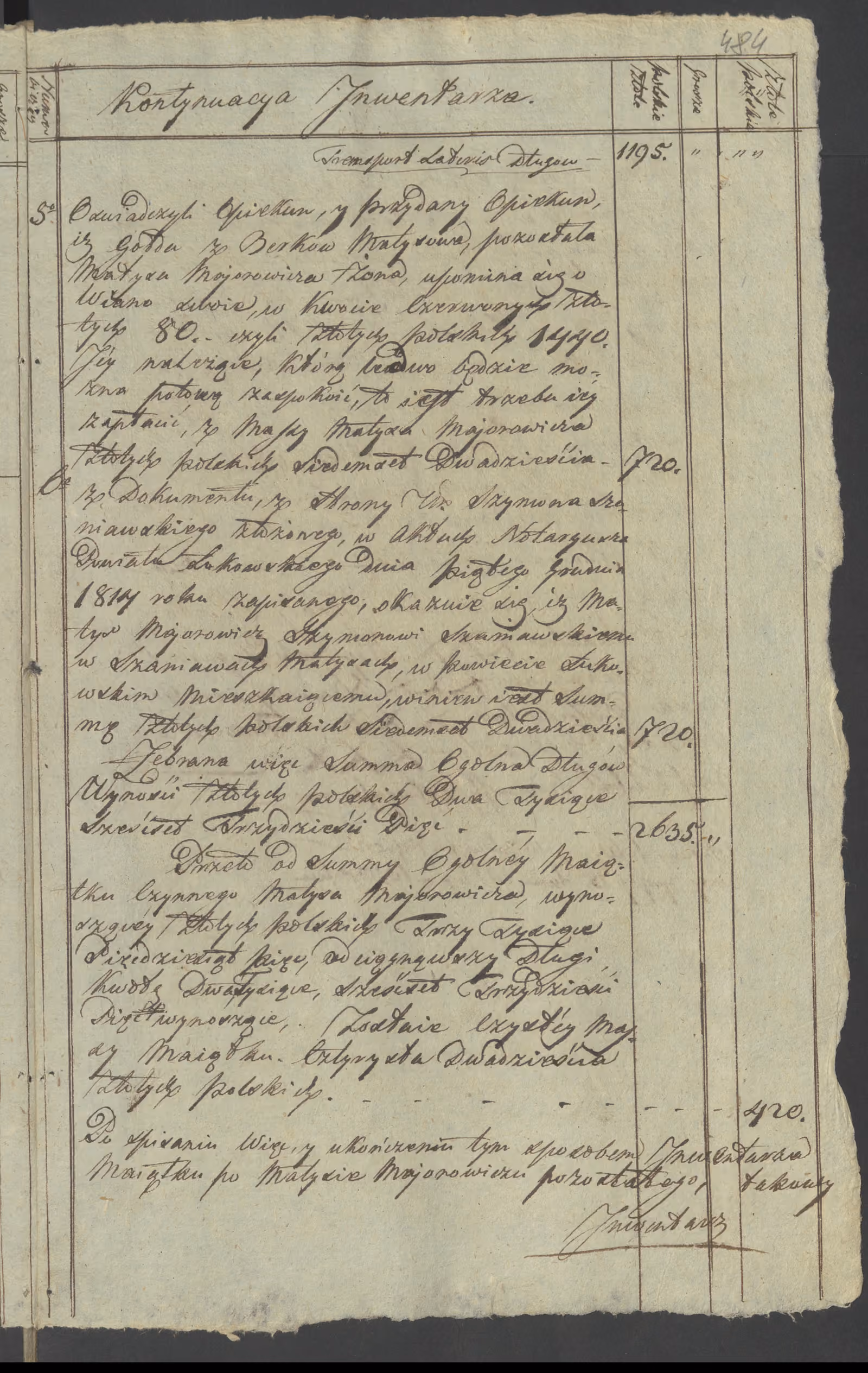 Szaniawski 425/1818, s. 5