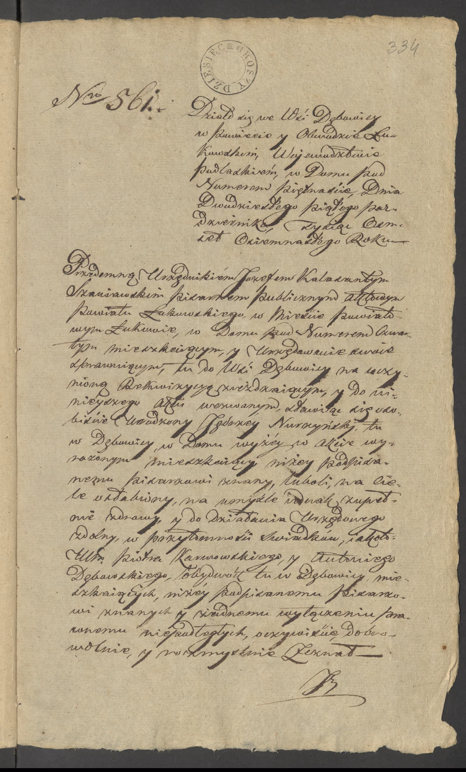 Szaniawski 561/1818, s. 1