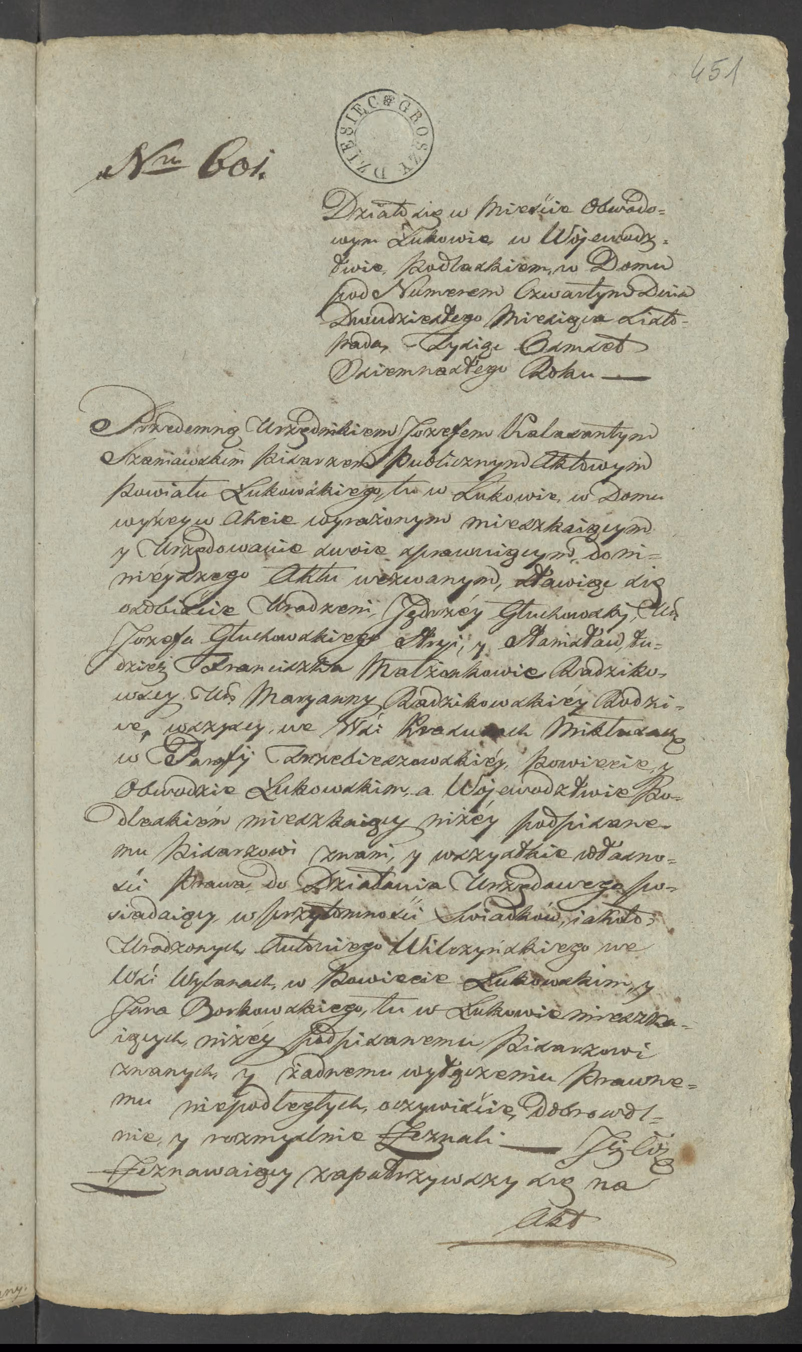 Szaniawski 601/1818, s. 1