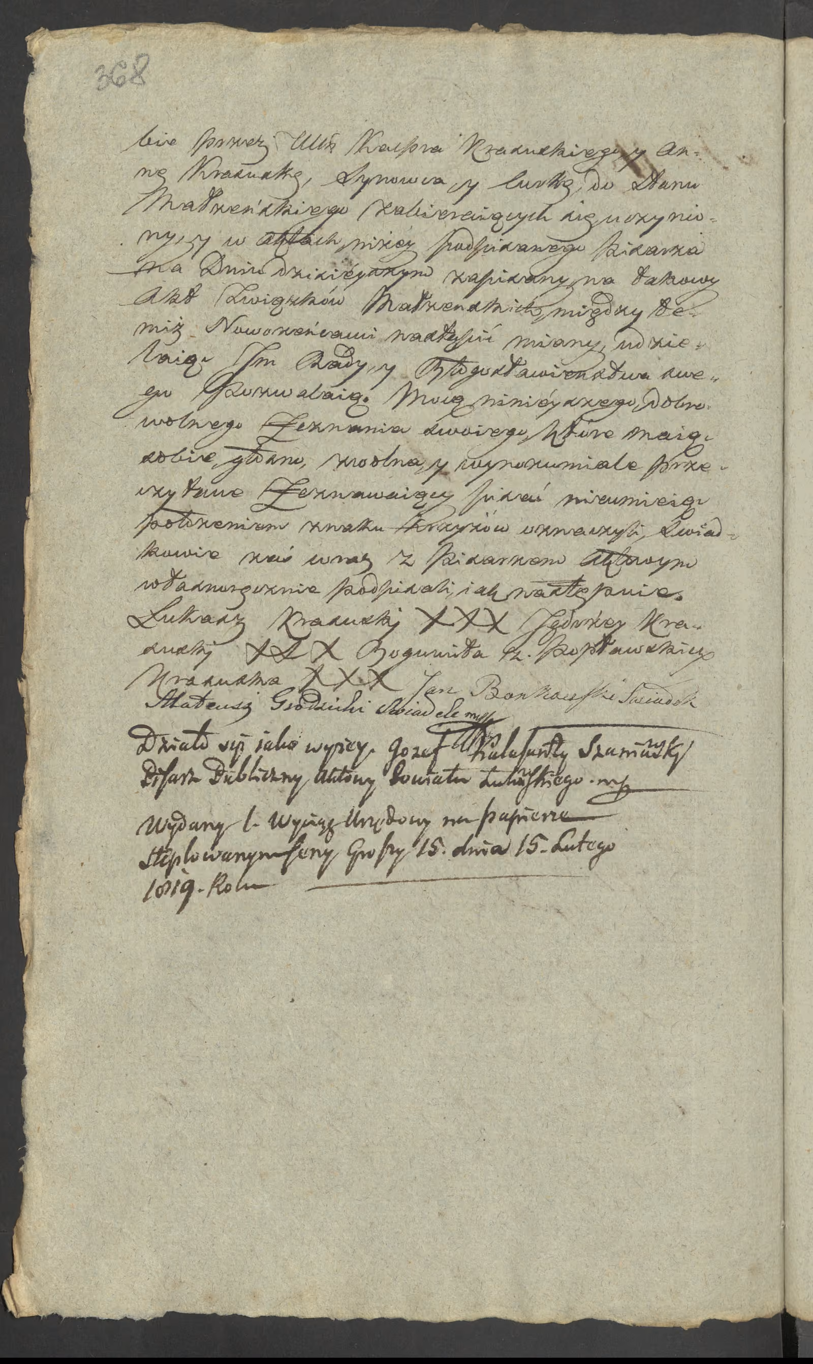 Szaniawski 119/1819, s. 2