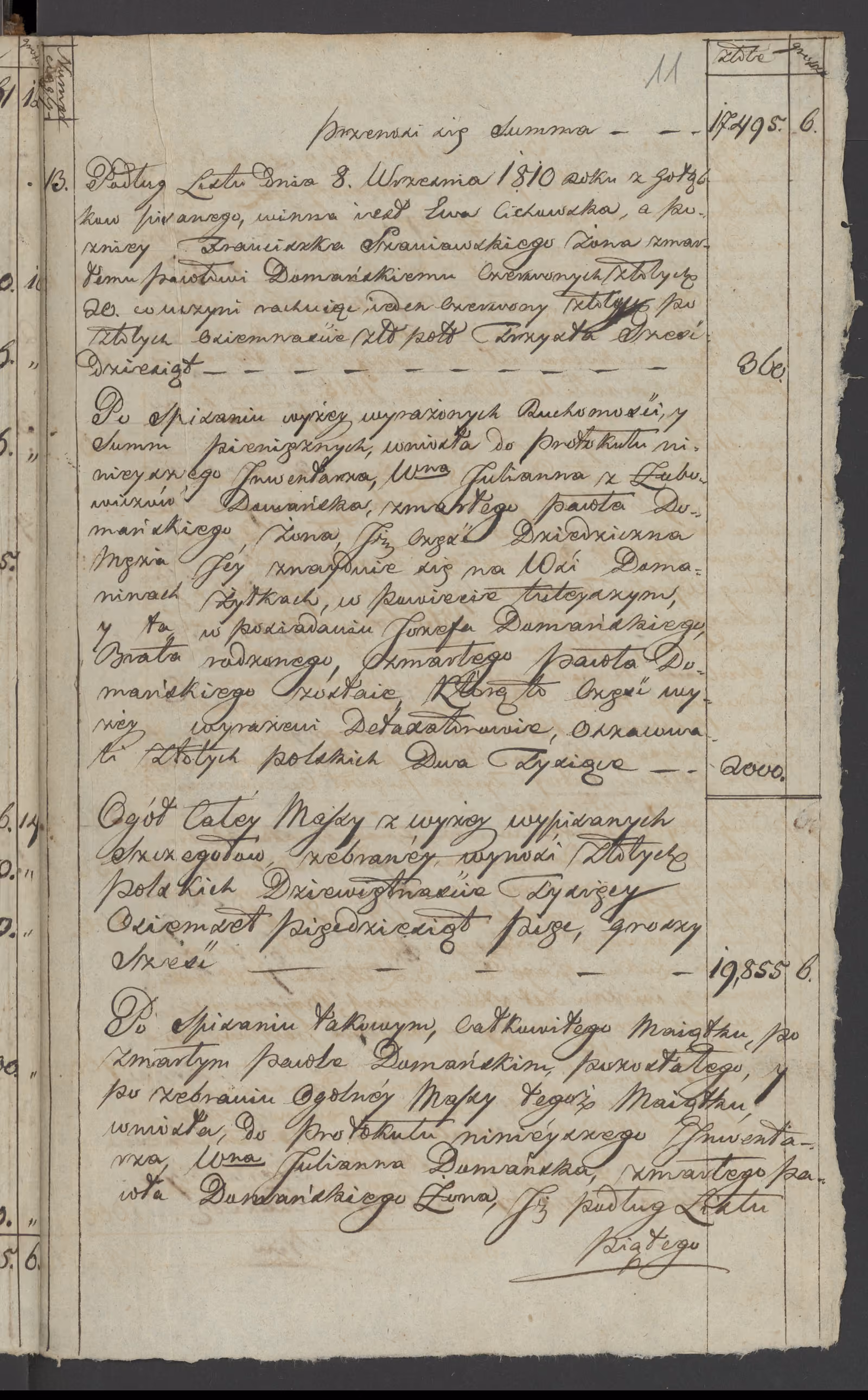 Szaniawski 181/1819, s. 9