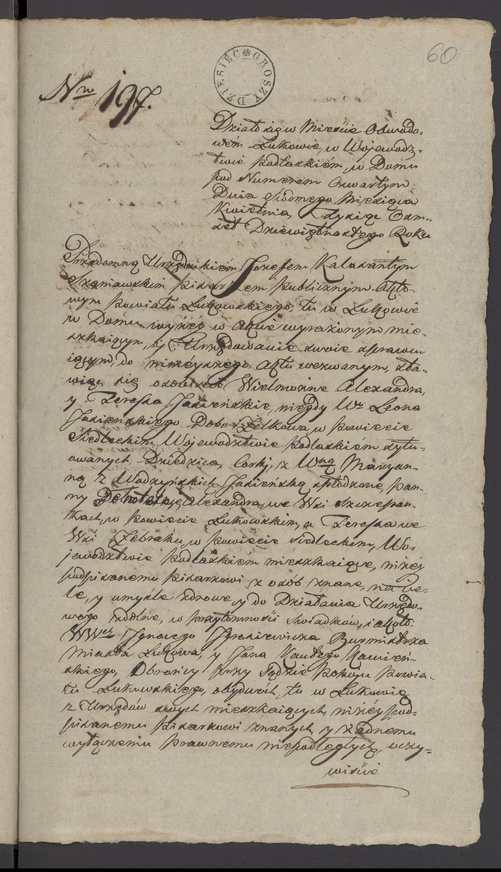 Szaniawski 197/1819, s. 1