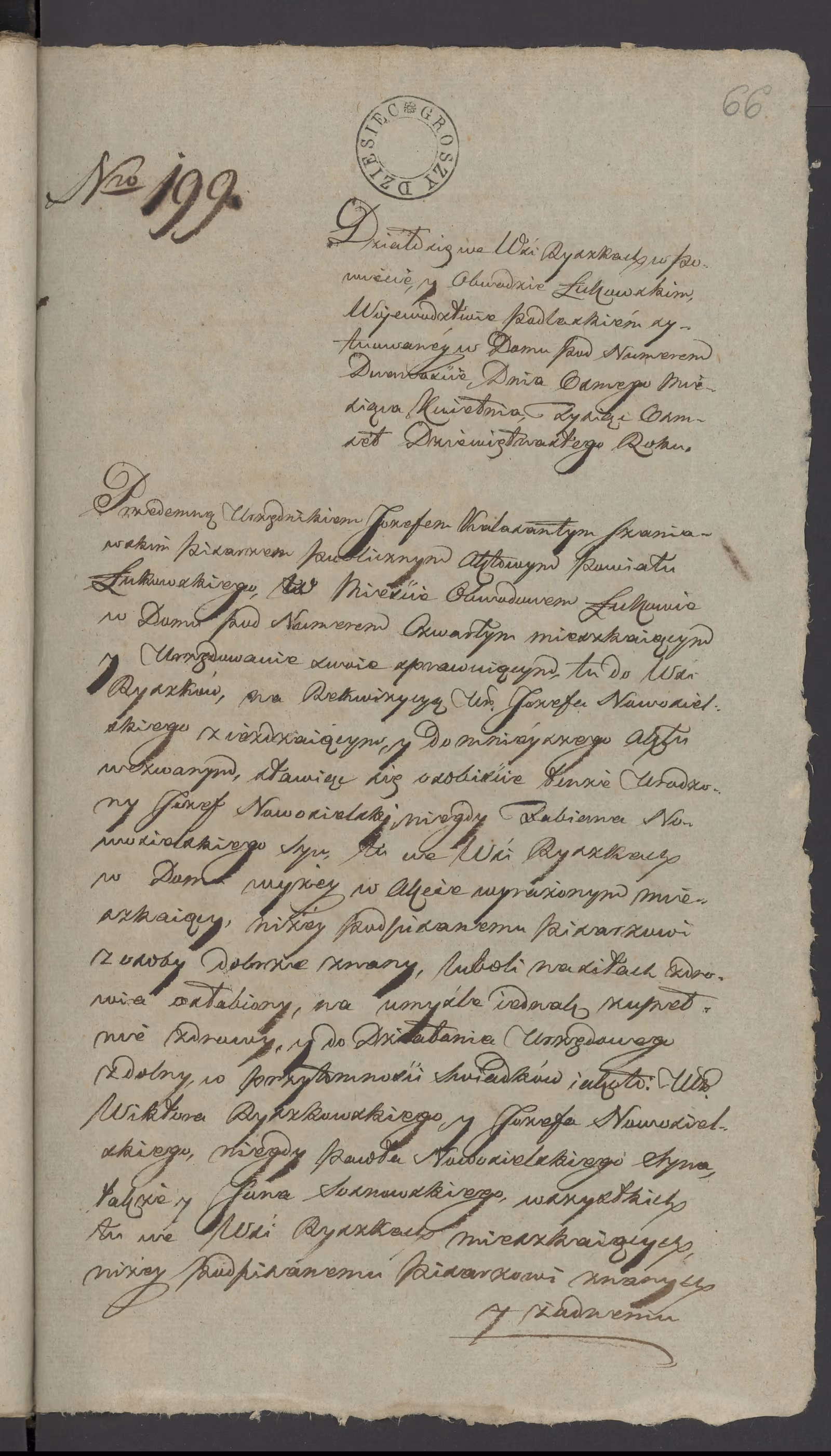 Szaniawski 199/1819, s. 1