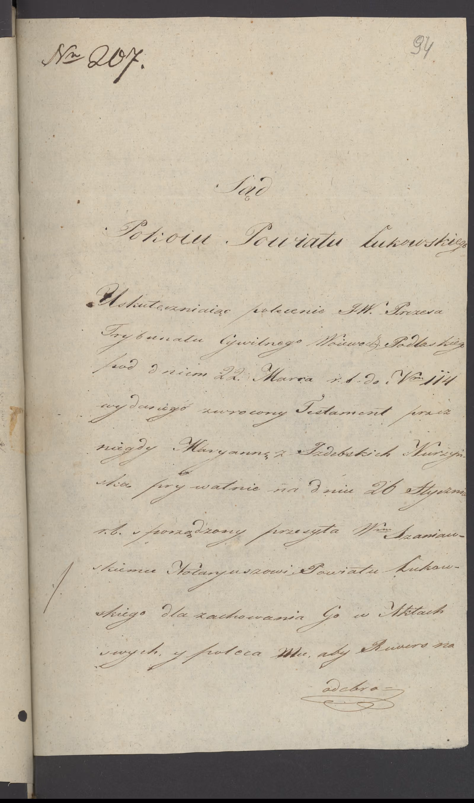 Szaniawski 207/1819, s. 1