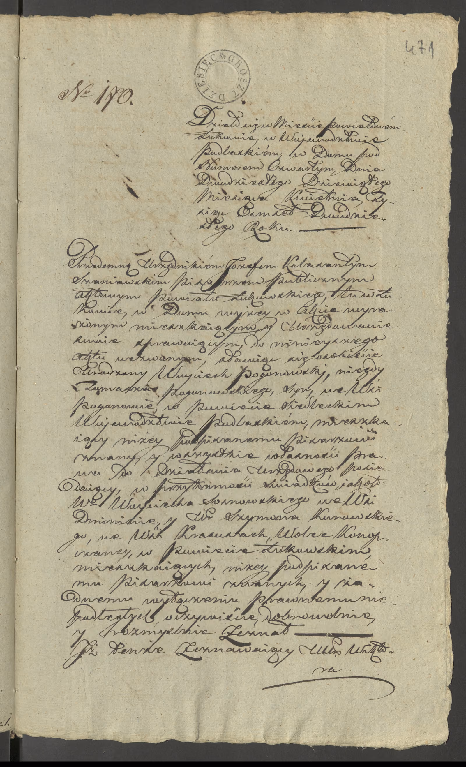 Szaniawski 170/1820, s. 1