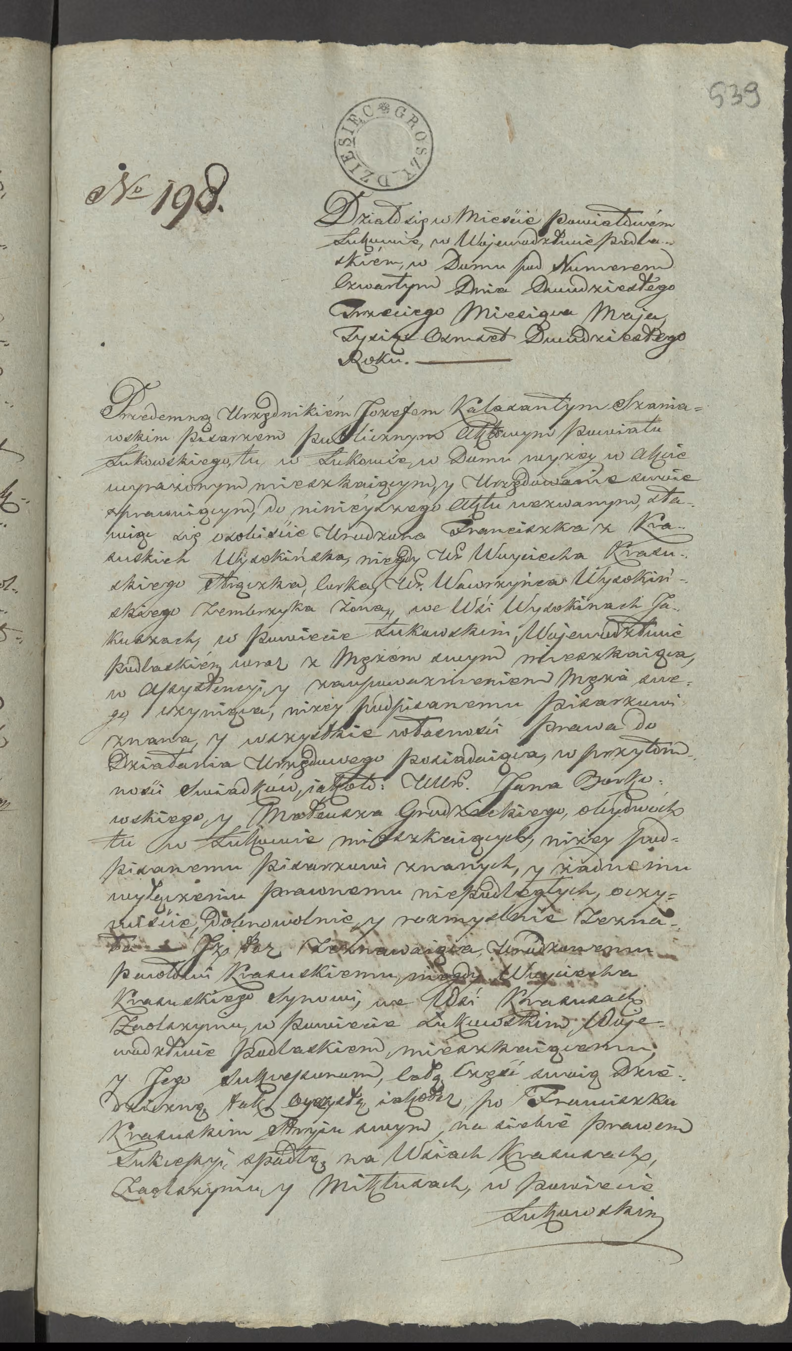 Szaniawski 198/1820, s. 1