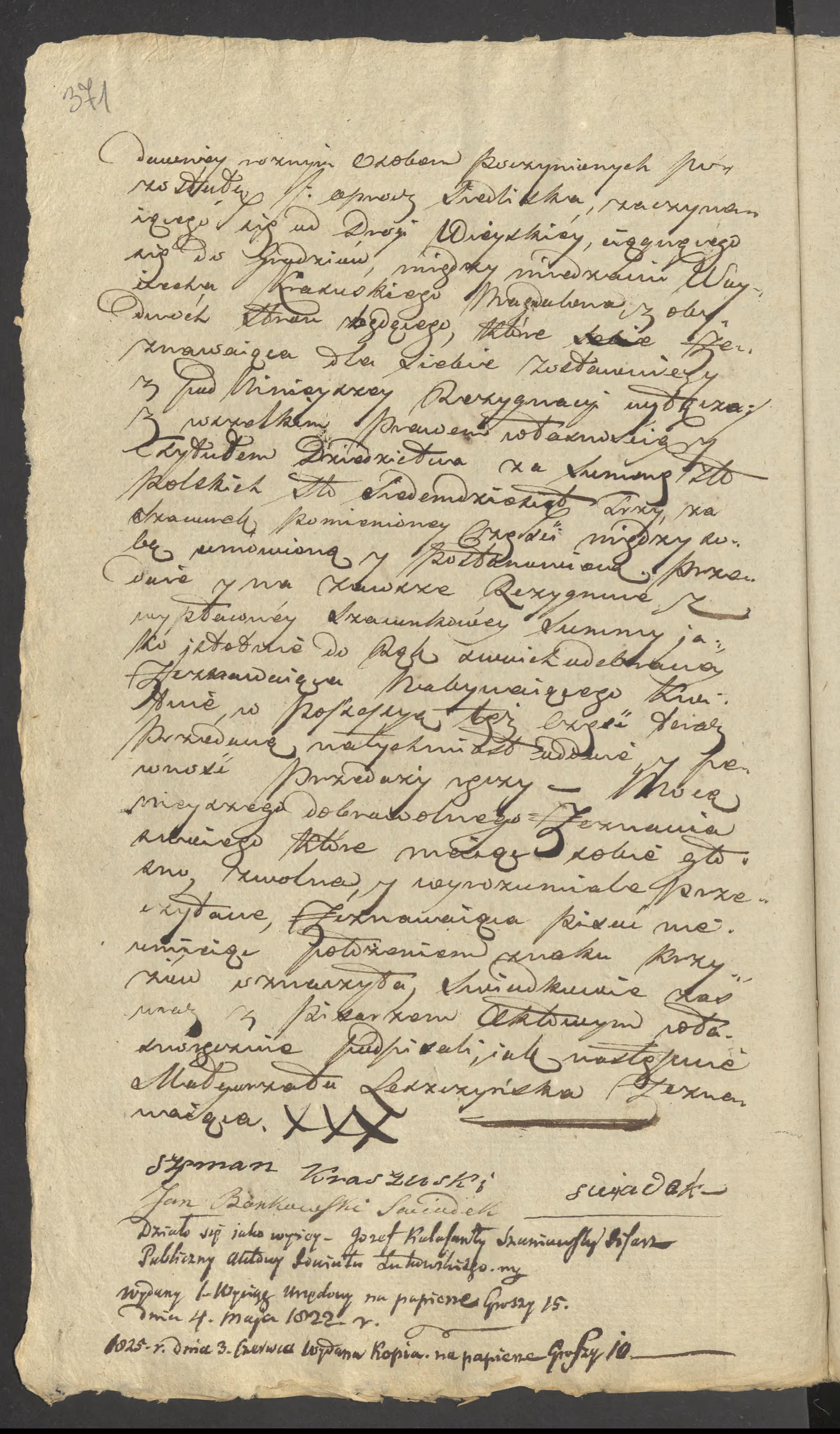 Szaniawski 117/1822, s. 2