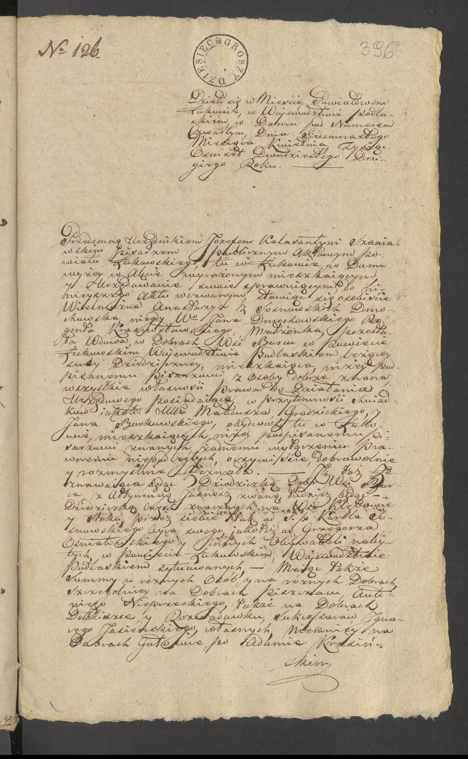 Szaniawski 126/1822, s. 1