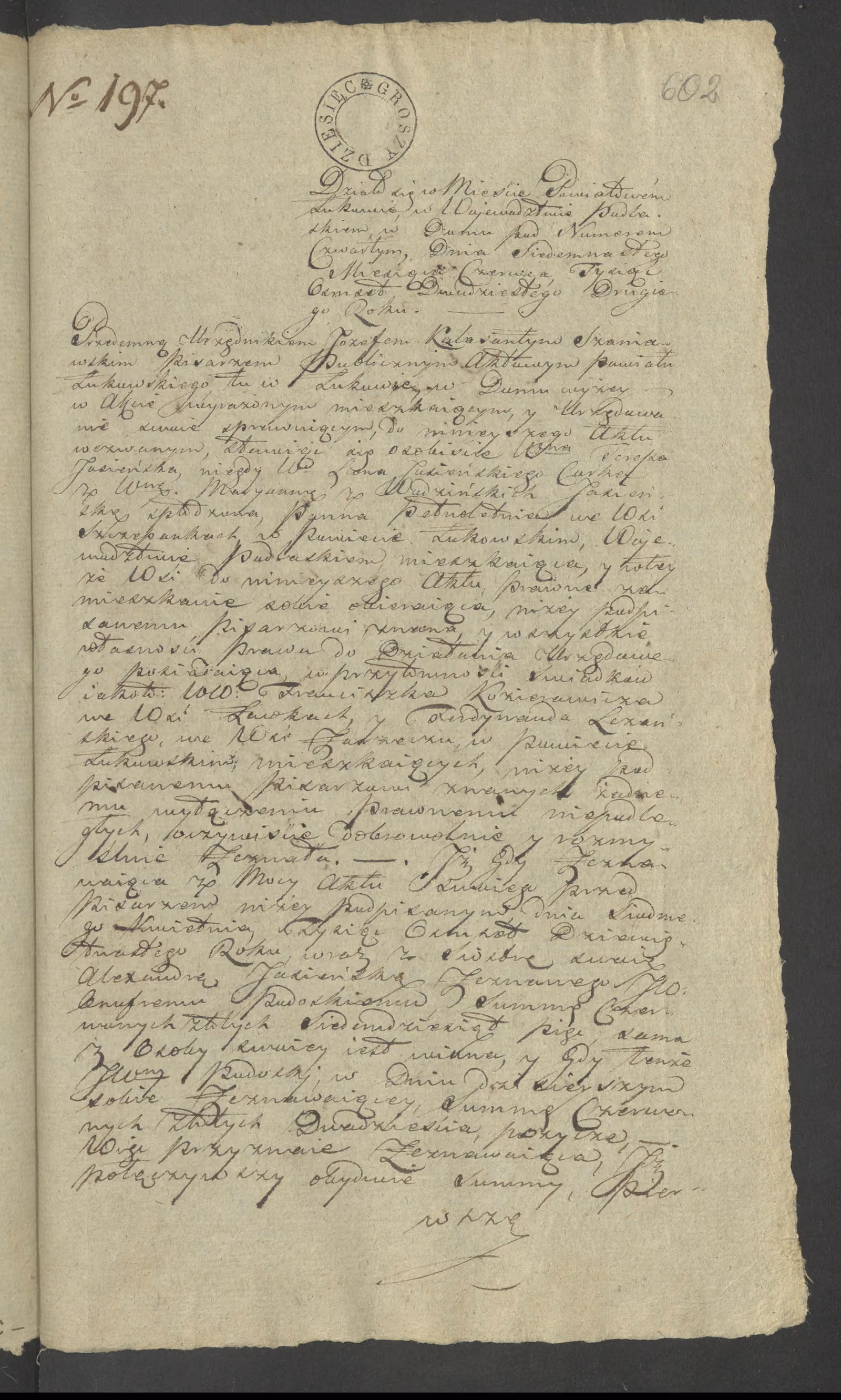 Szaniawski 197/1822, s. 1