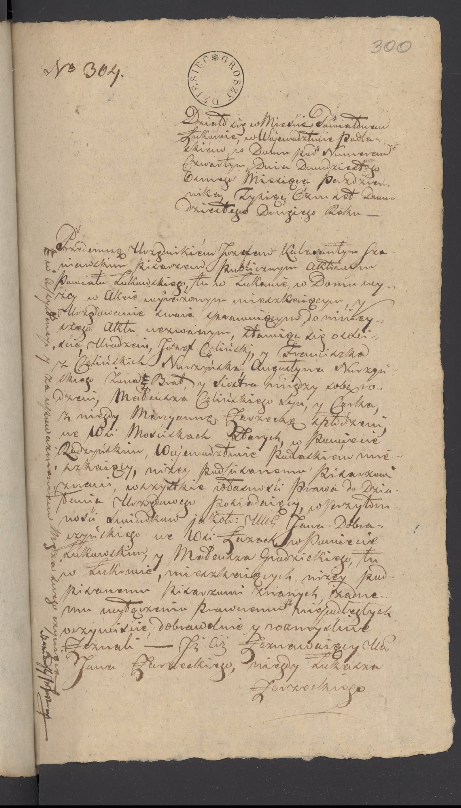 Szaniawski 304/1822, s. 1