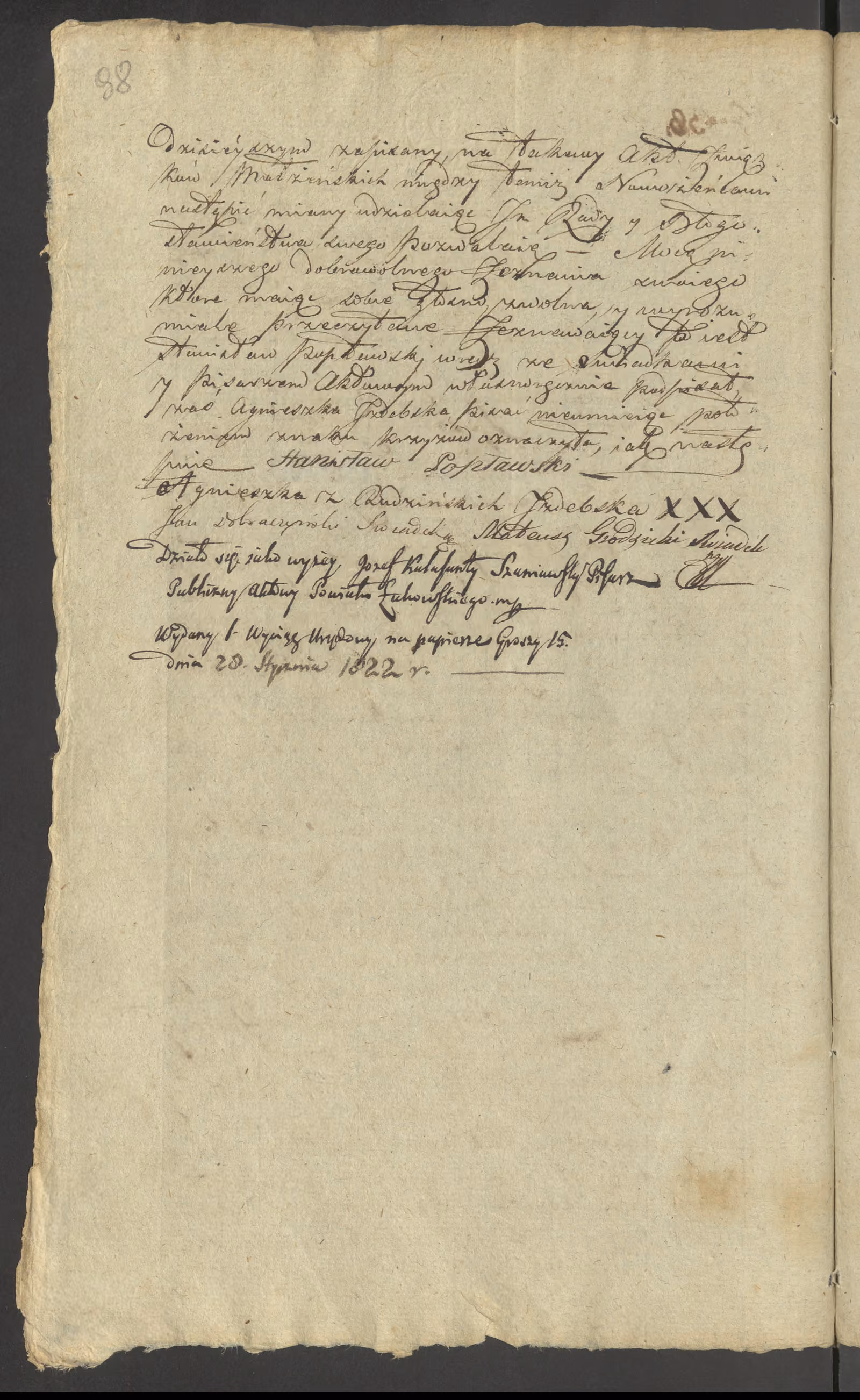 Szaniawski 33/1822, s. 2