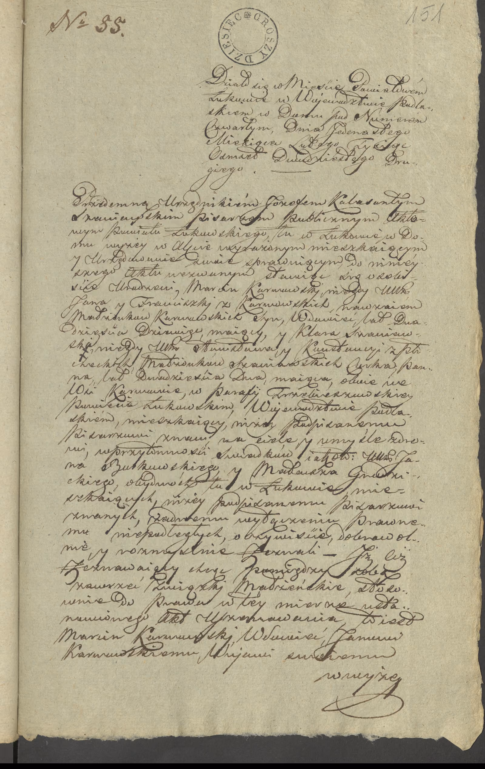 Szaniawski 55/1822, s. 1
