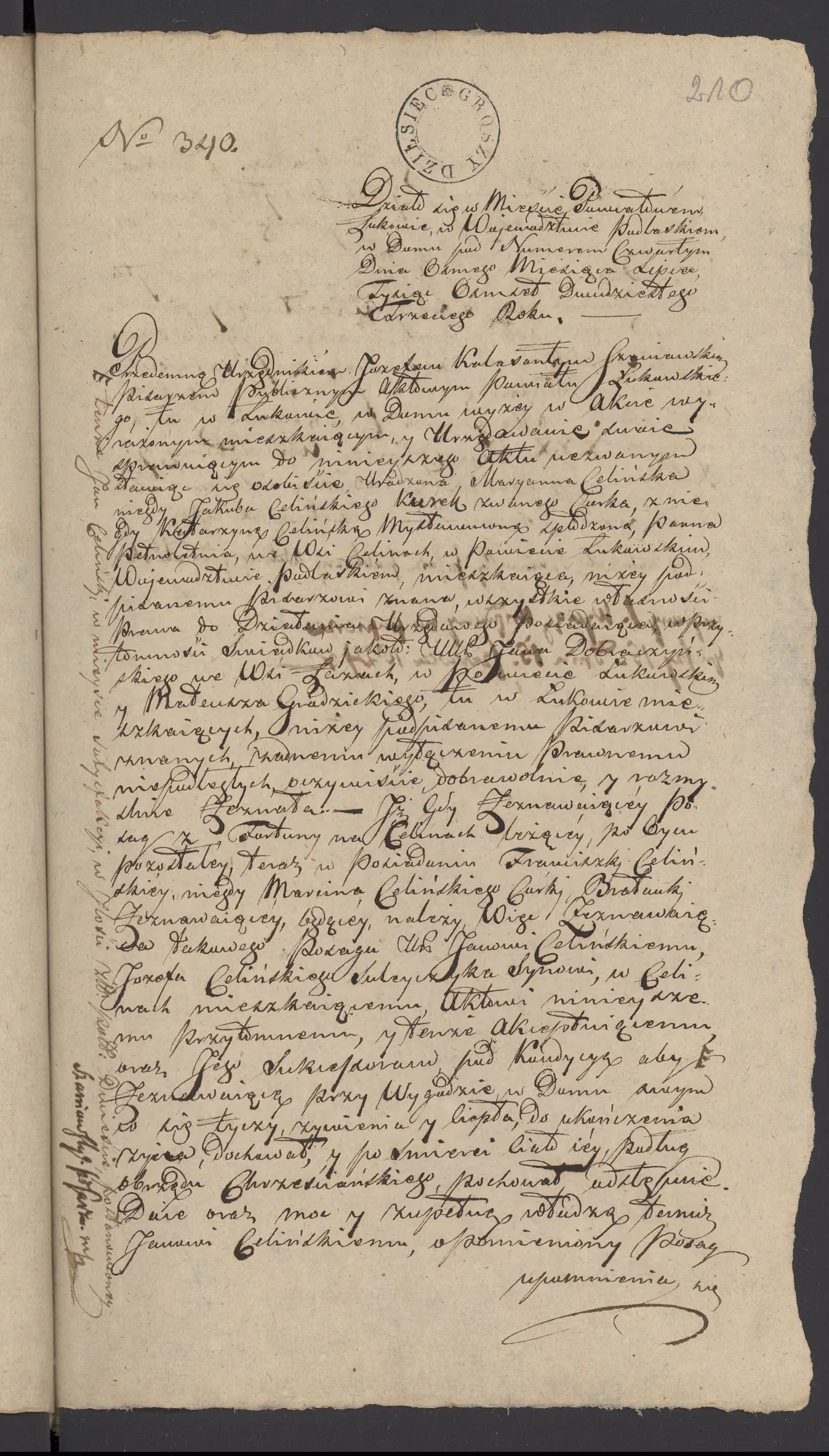 Szaniawski 340/1823, s. 1