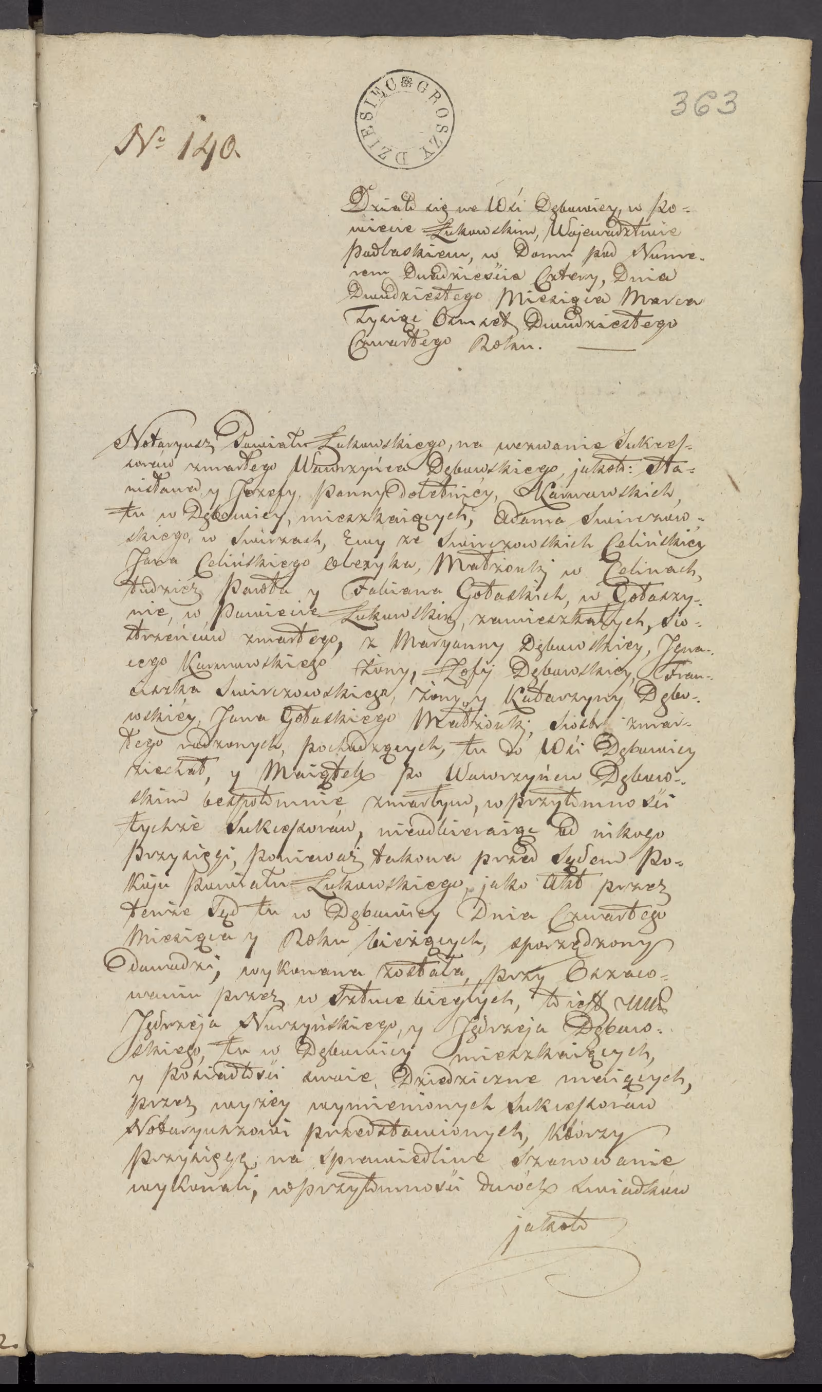 Szaniawski 140/1824, s. 1