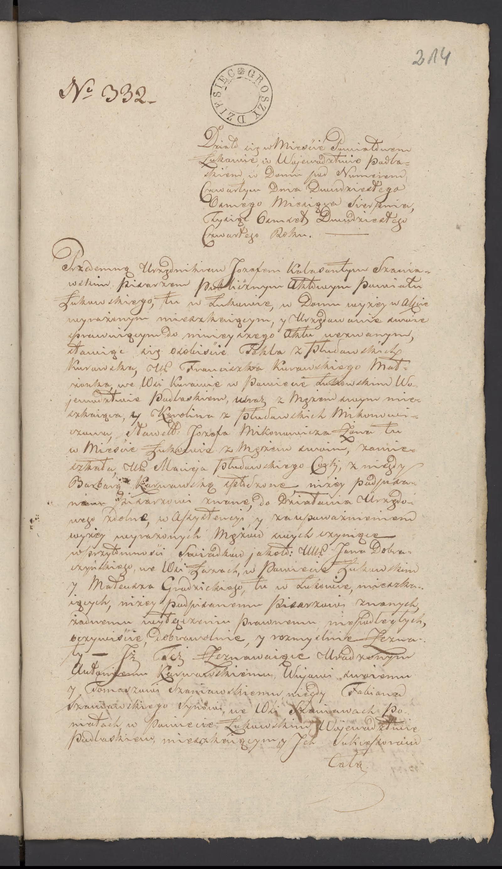 Szaniawski 332/1824, s. 1