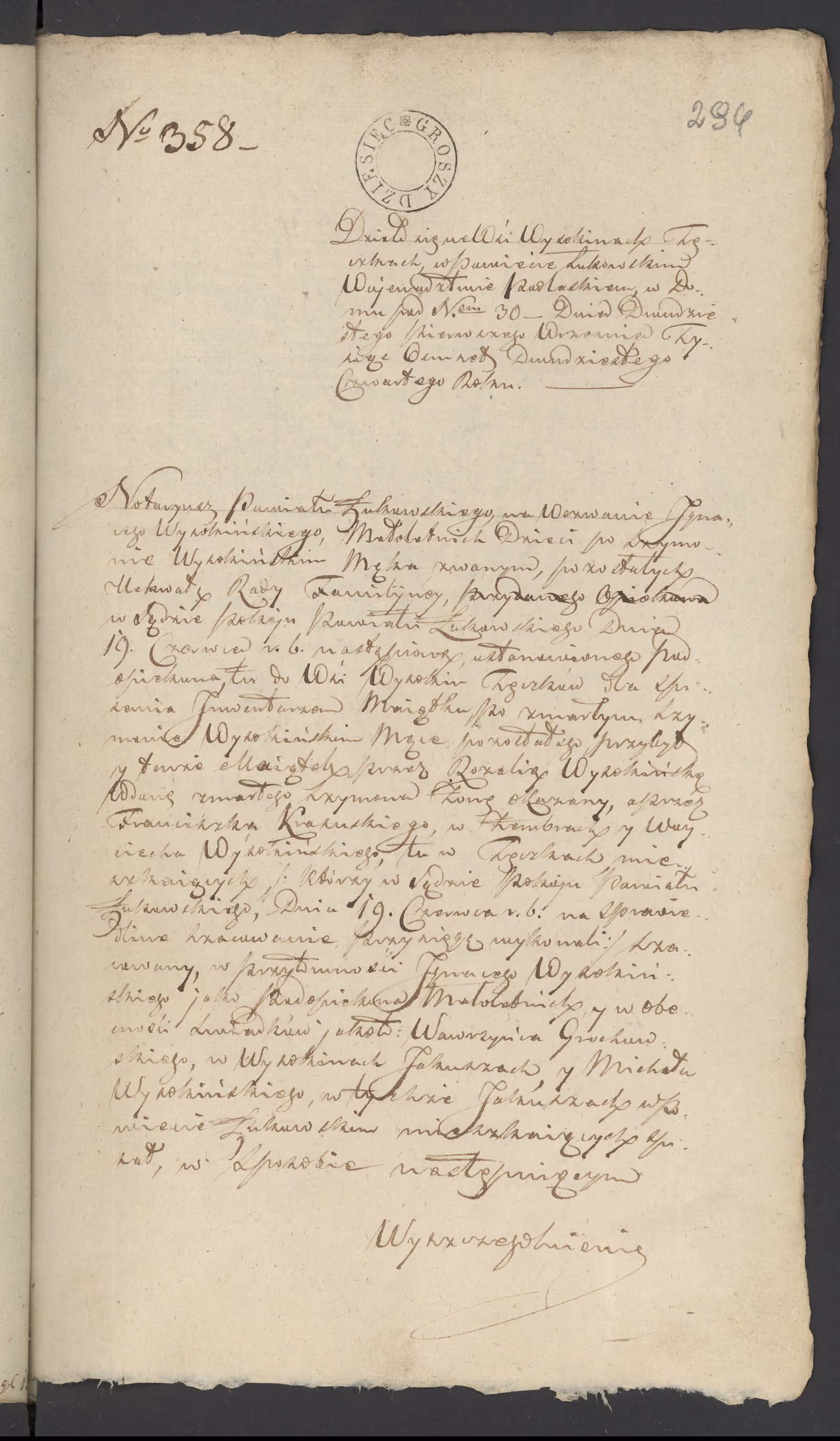Szaniawski 358/1824, s. 1