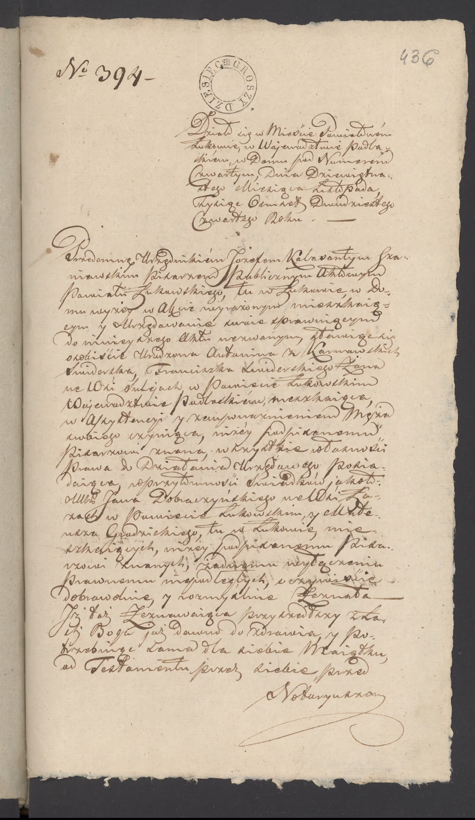 Szaniawski 394/1824, s. 1