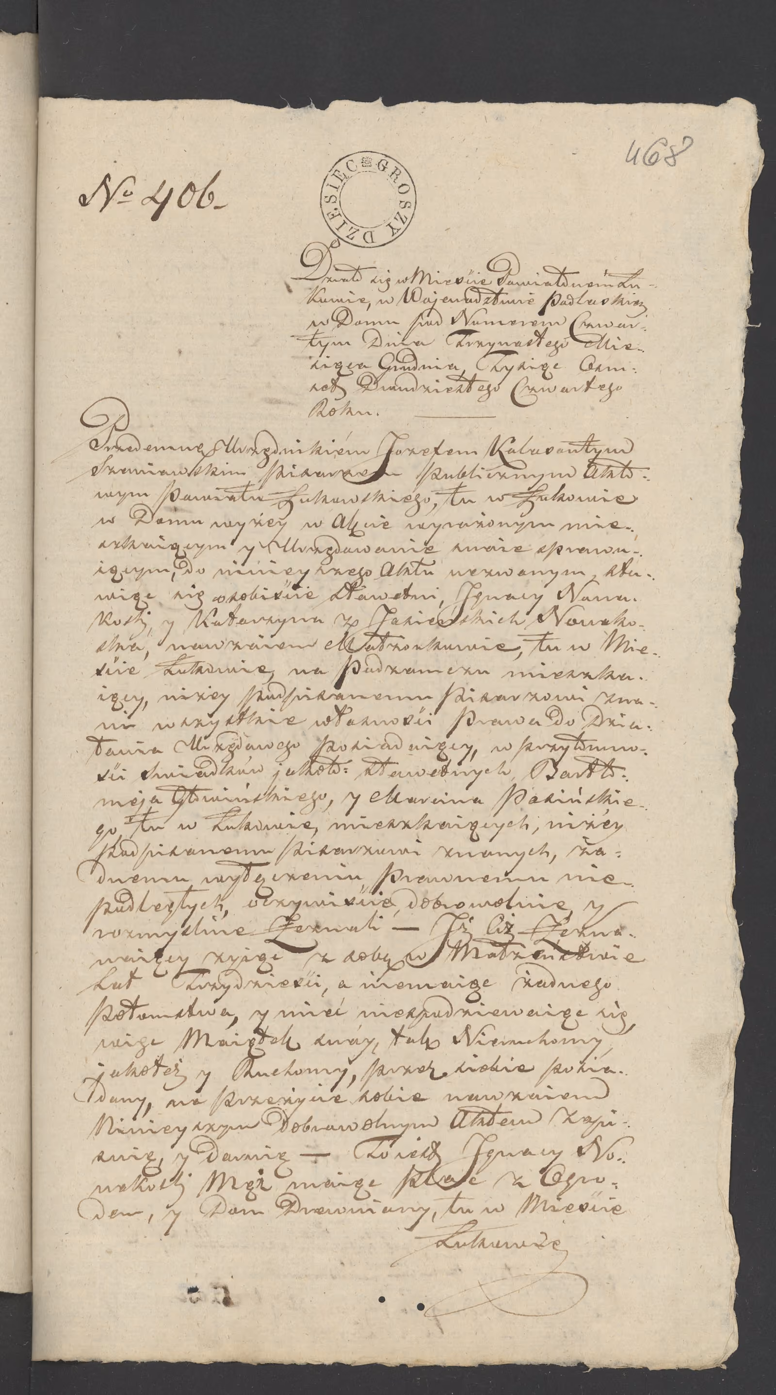 Szaniawski 406/1824, s. 1