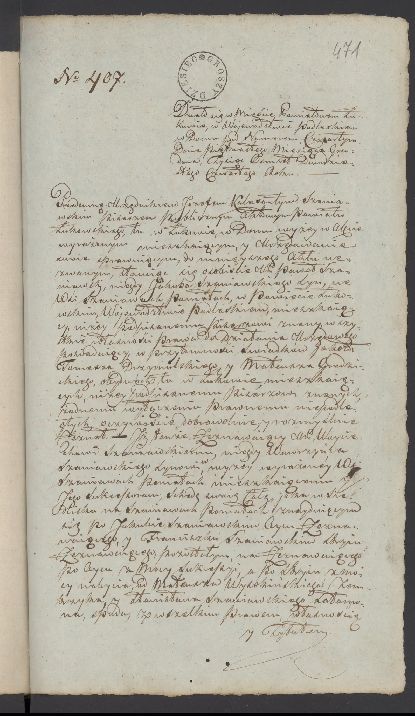 Szaniawski 407/1824, s. 1