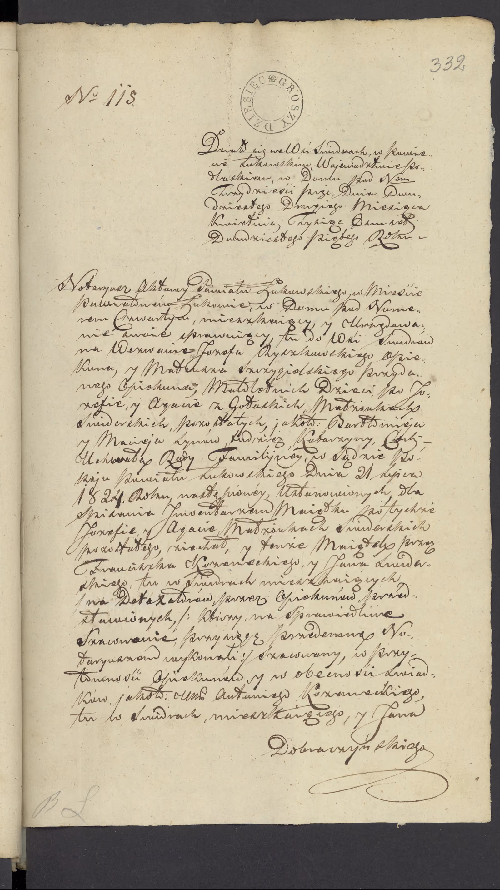 Szaniawski 115/1825, s. 1