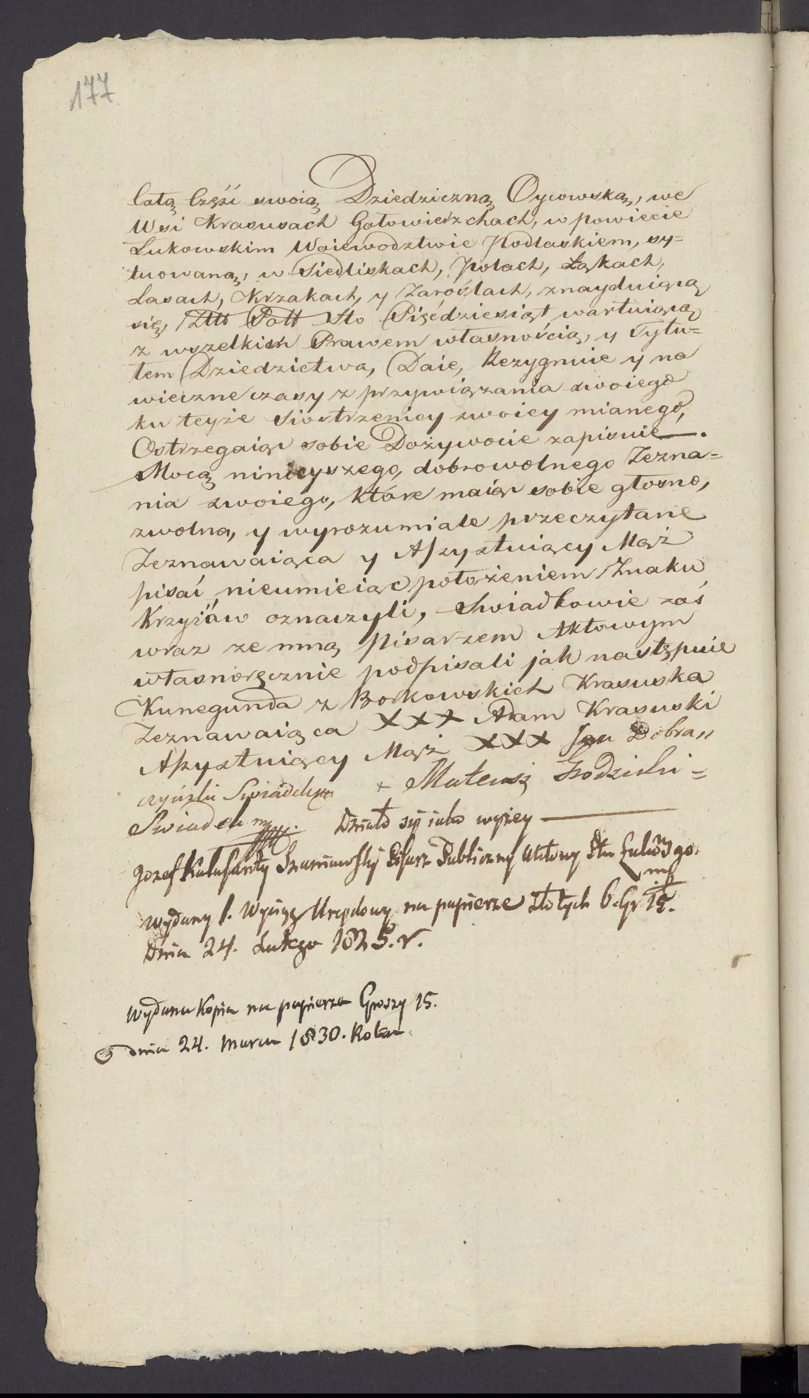 Szaniawski 63/1825, s. 2
