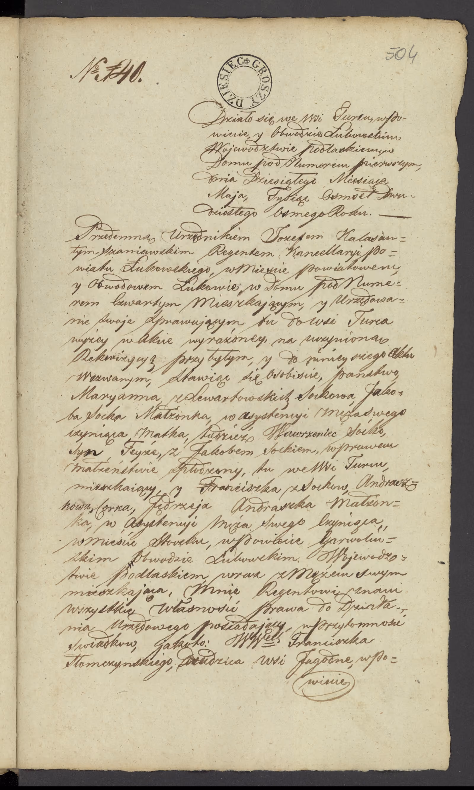 Szaniawski 140/1828, s. 1