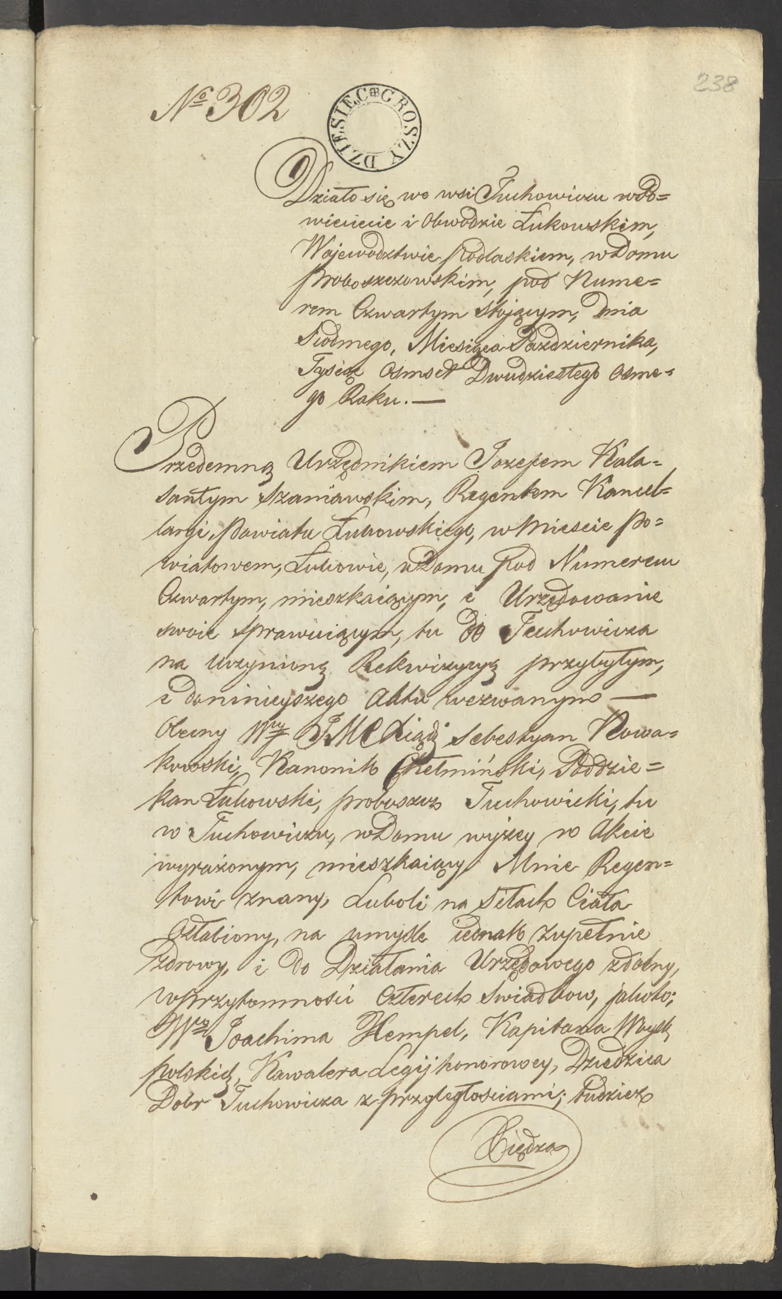 Szaniawski 302/1828, s. 1