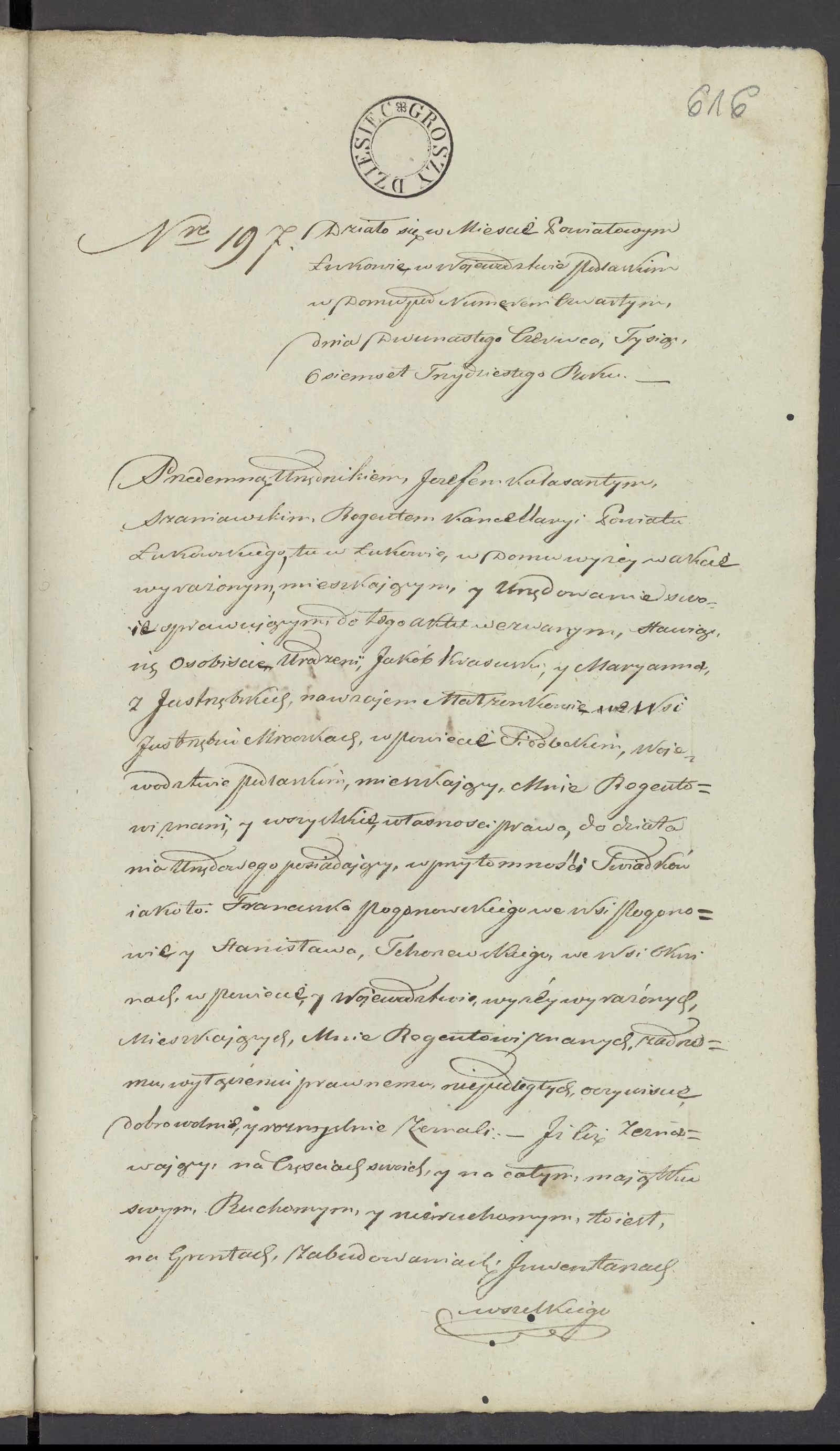 Szaniawski 197/1830, s. 1