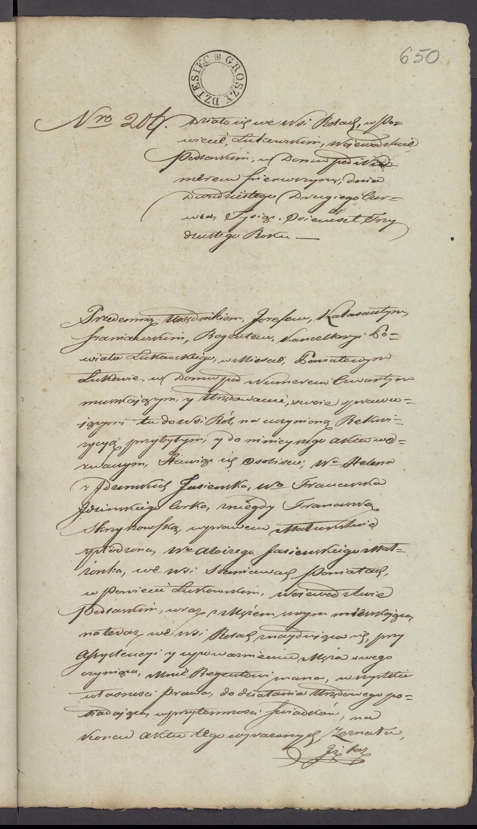 Szaniawski 206/1830, s. 1