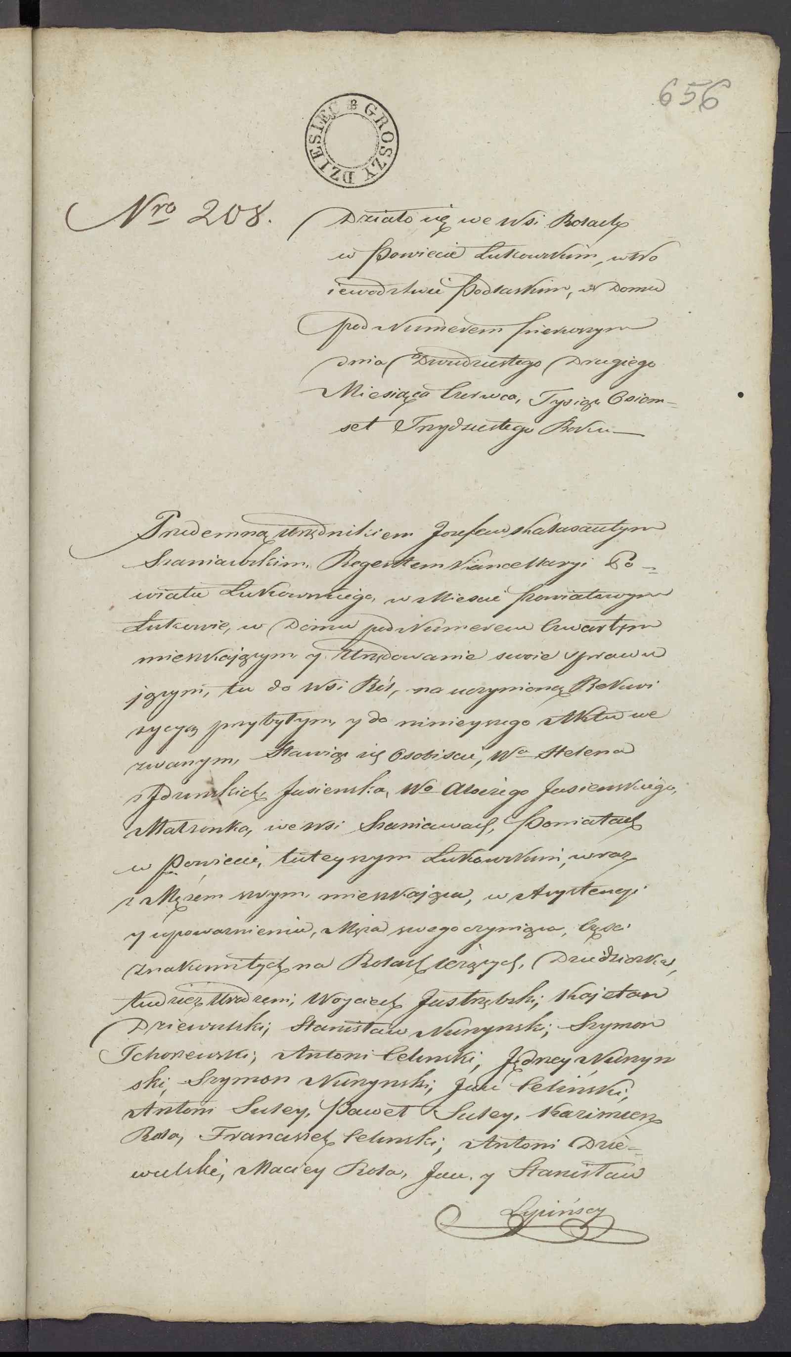 Szaniawski 208/1830, s. 1