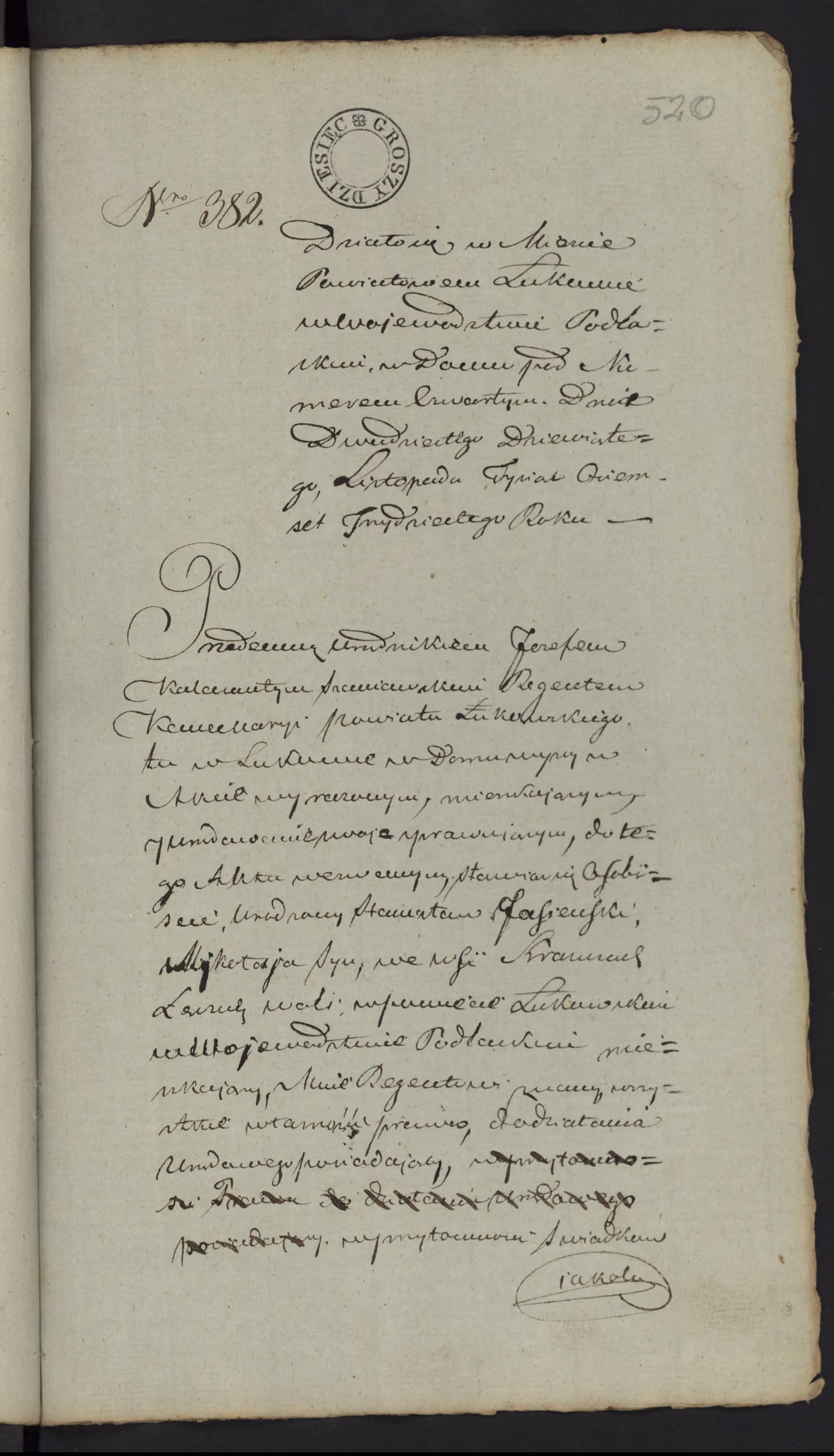 Szaniawski 382/1830, s. 1