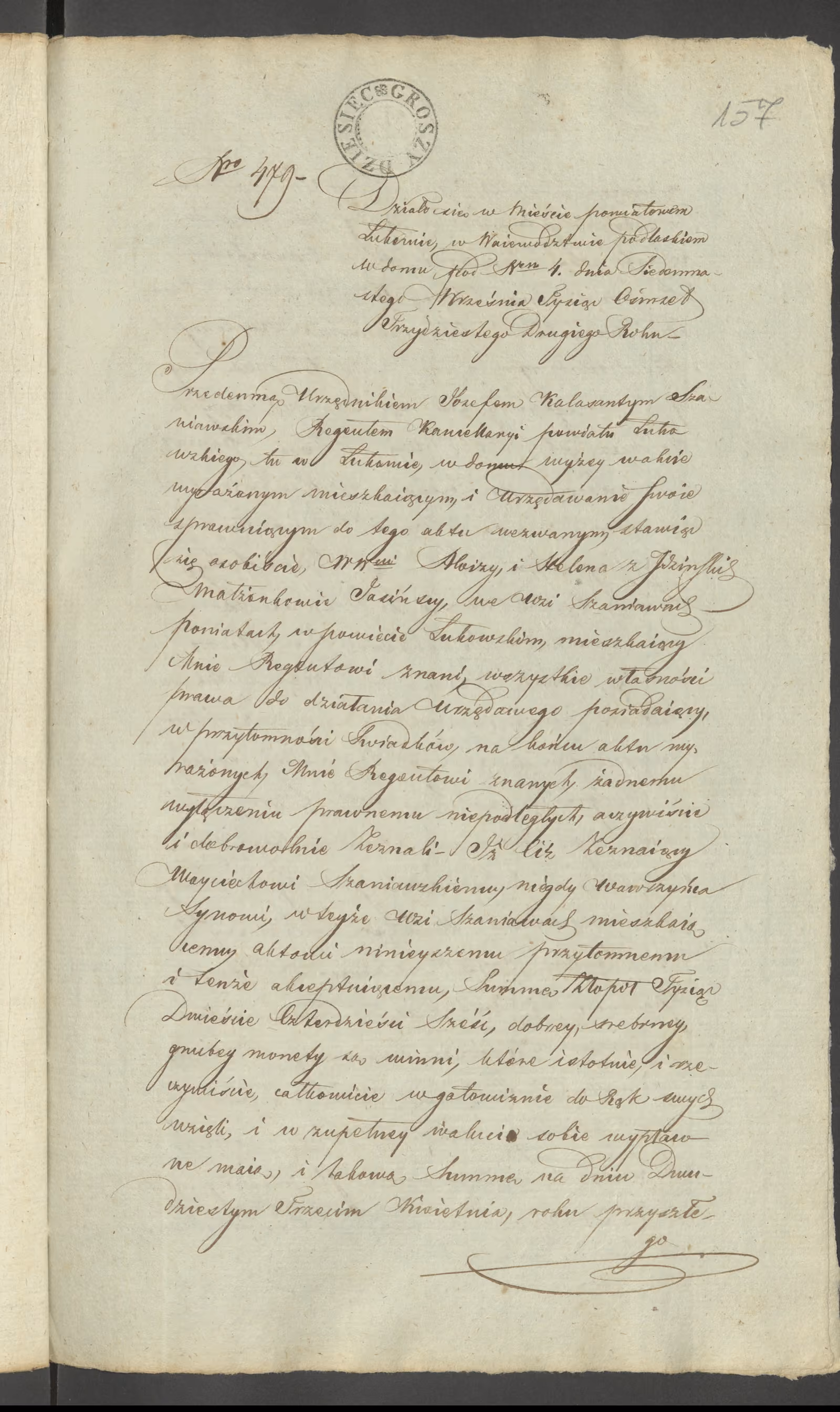 Szaniawski 479/1832, s. 1