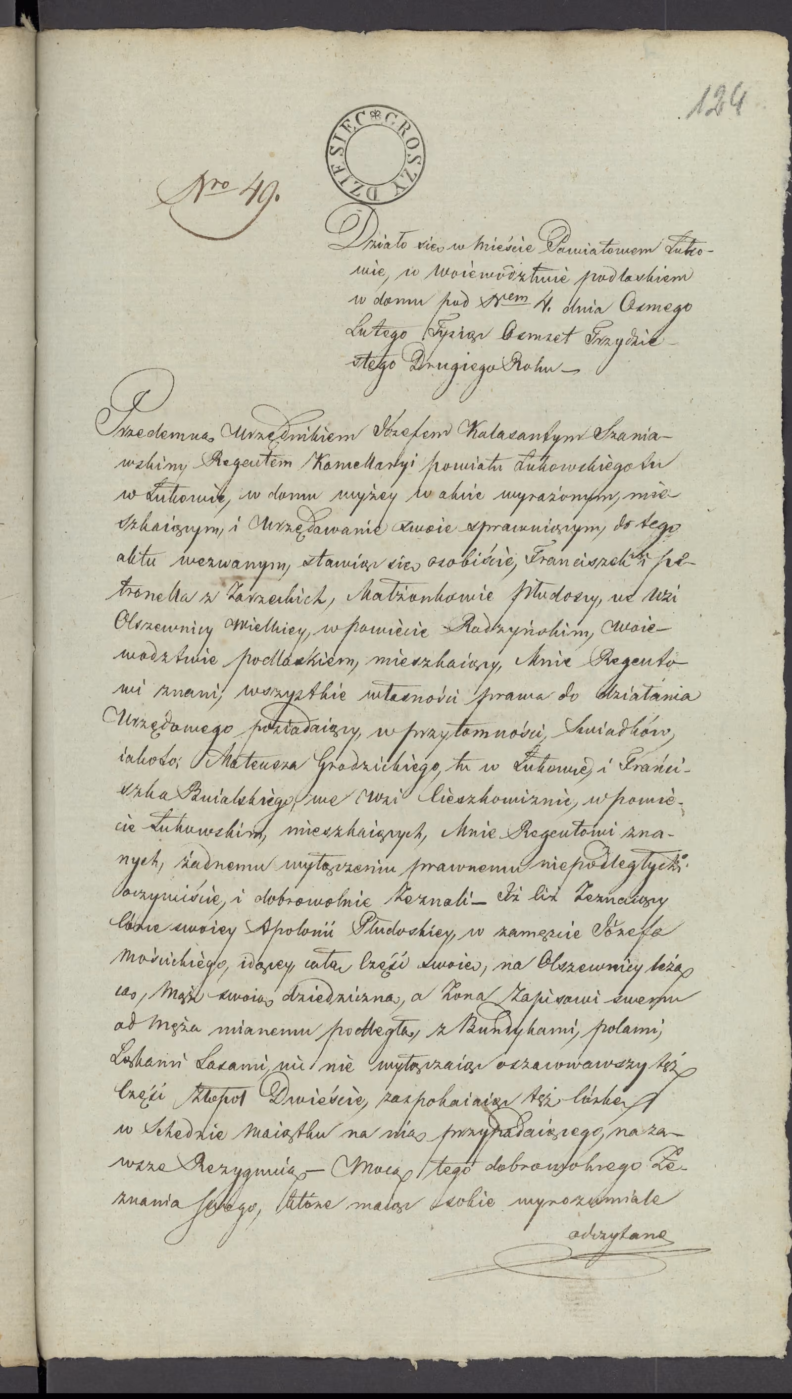 Szaniawski 49/1832, s. 1