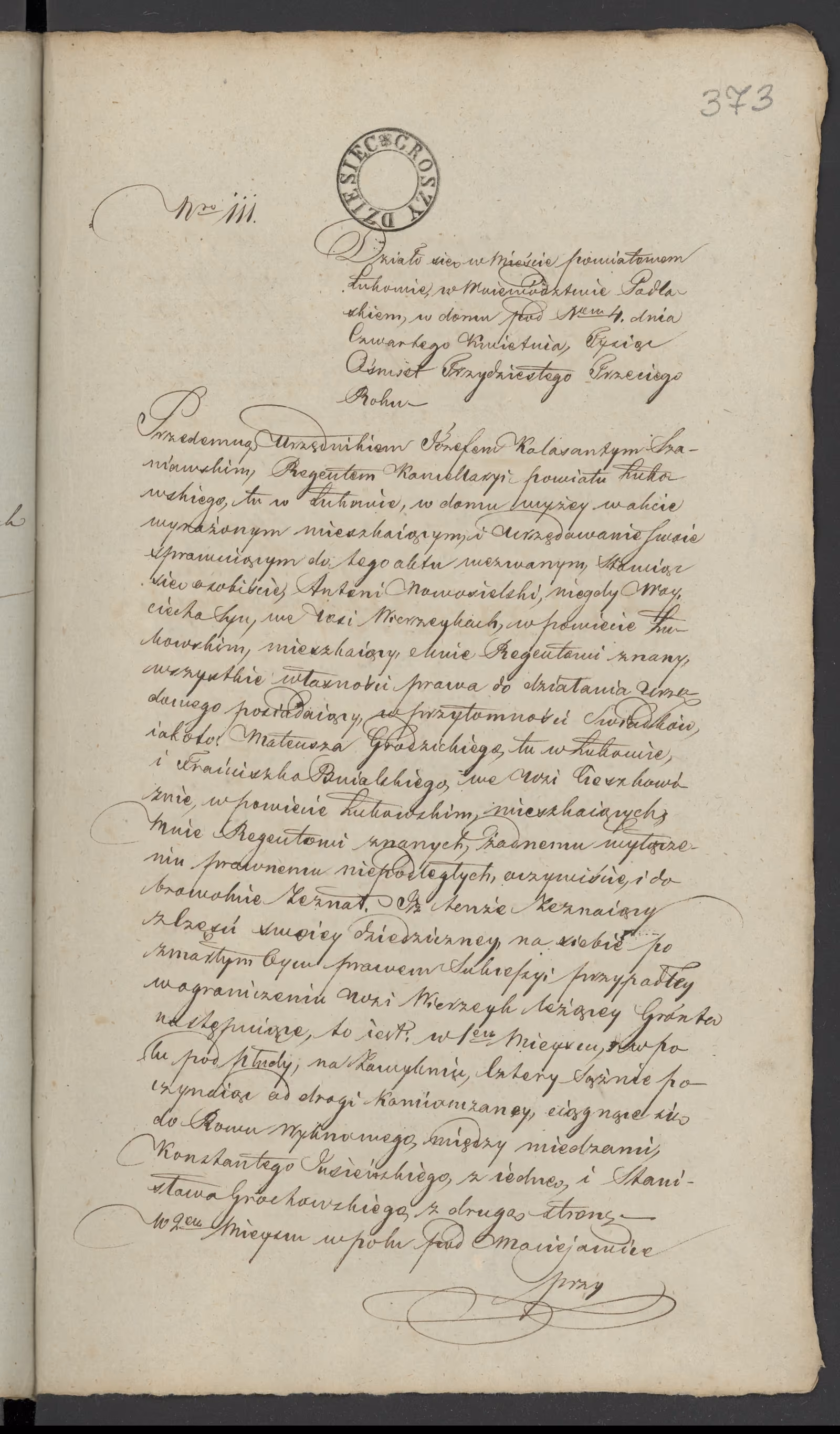 Szaniawski 111/1833, s. 1