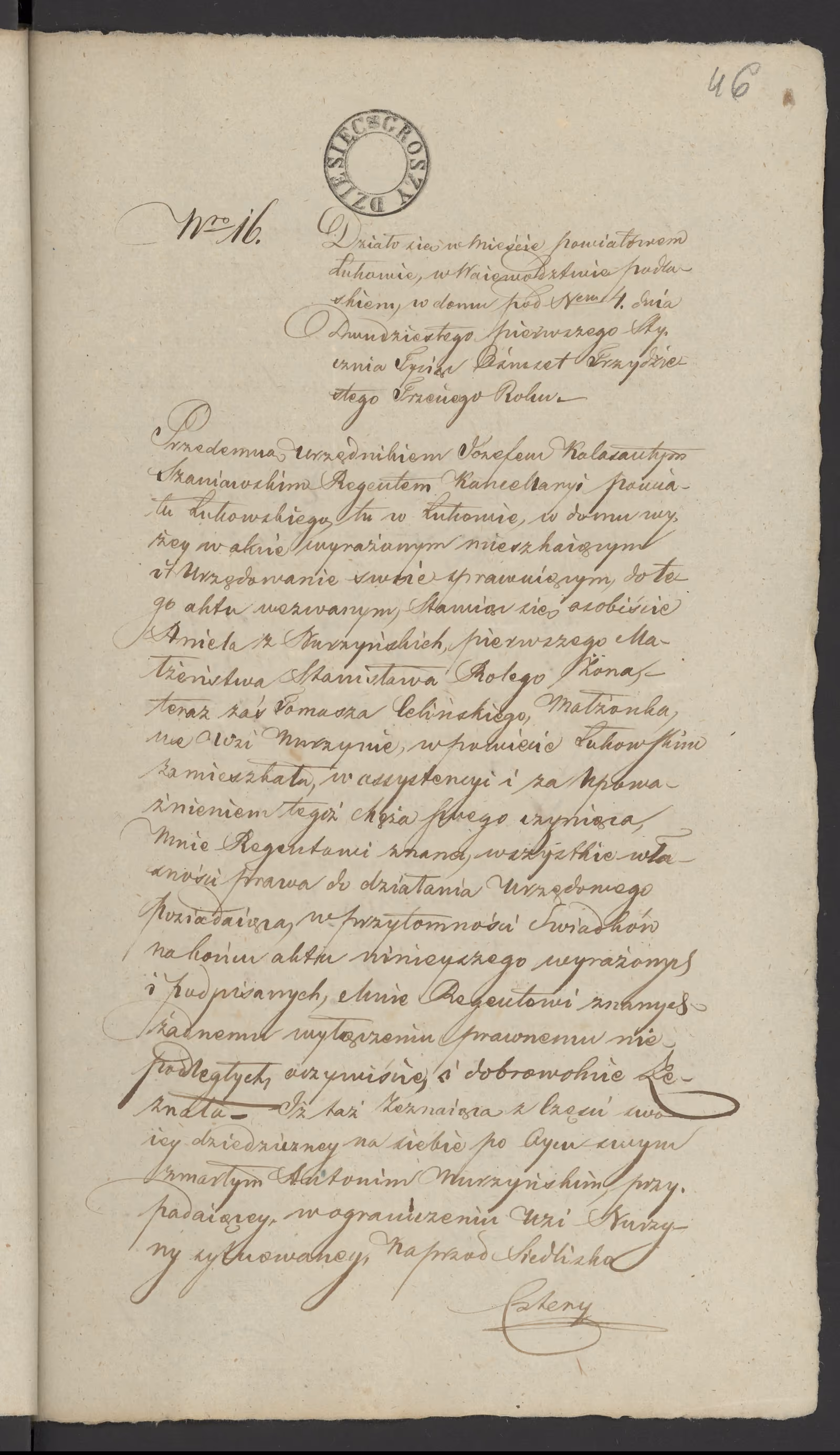 Szaniawski 16/1833, s. 1