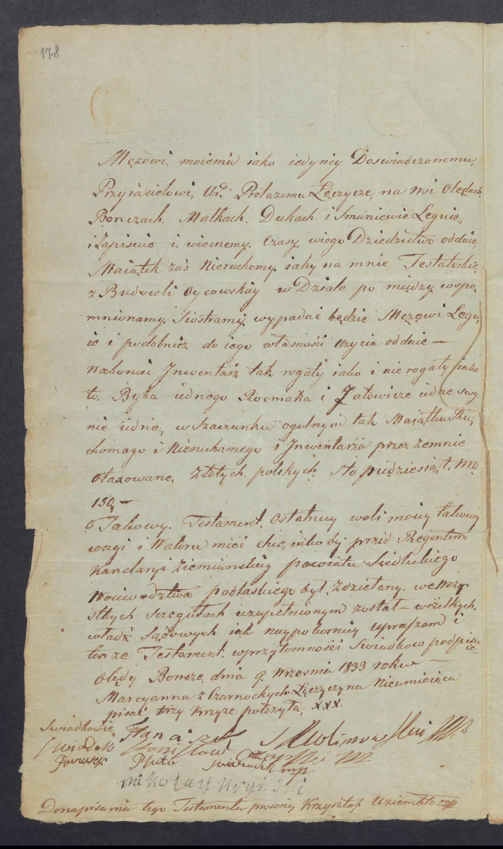 Szczawiński 126/1833, s. 2