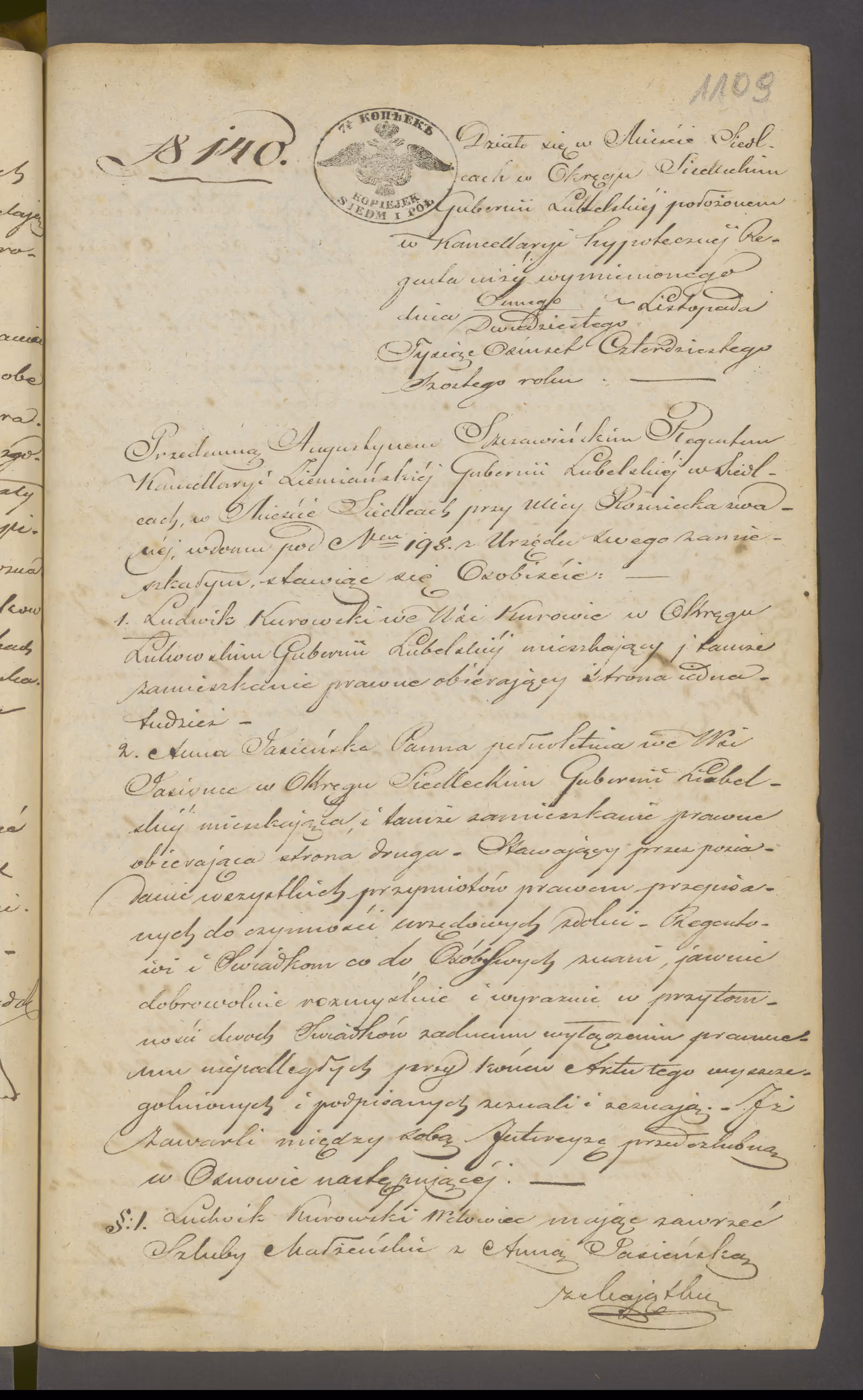 Szczawiński 140/1846, s. 1