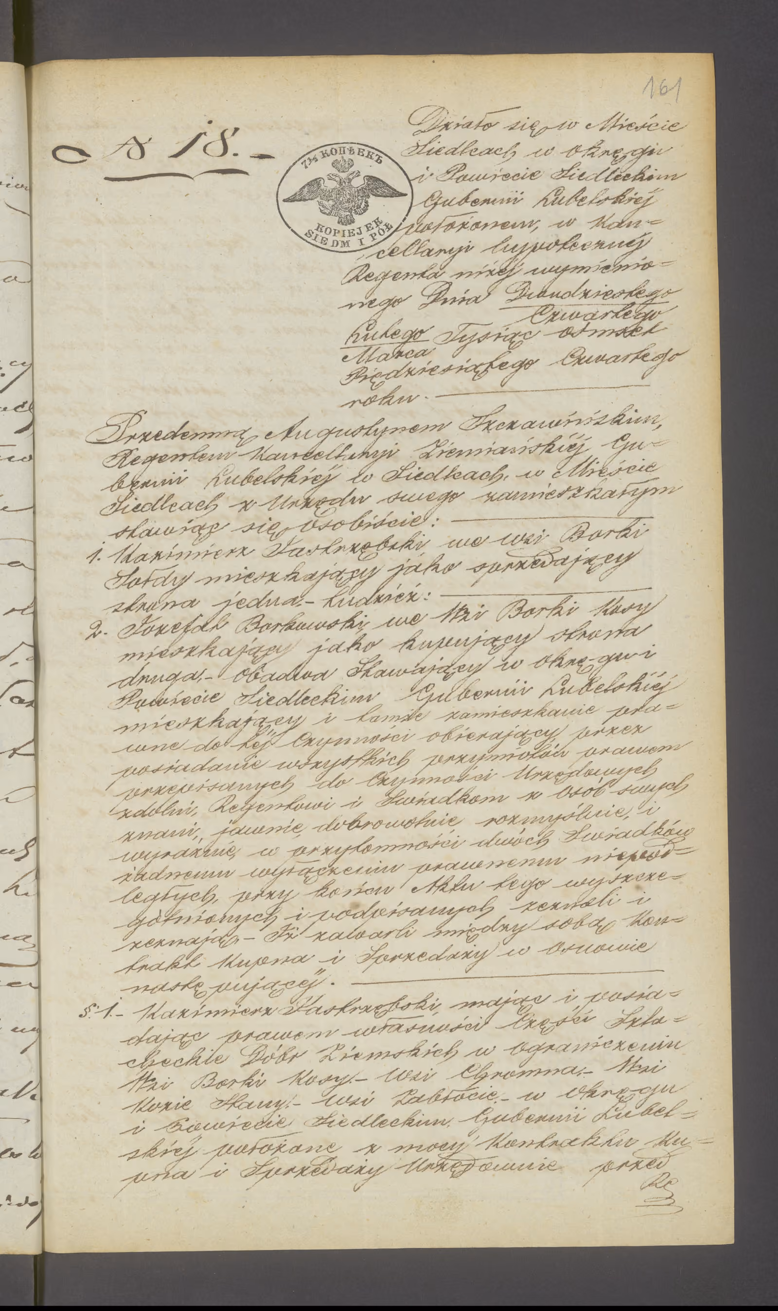 Szczawiński 18/1854, s. 1