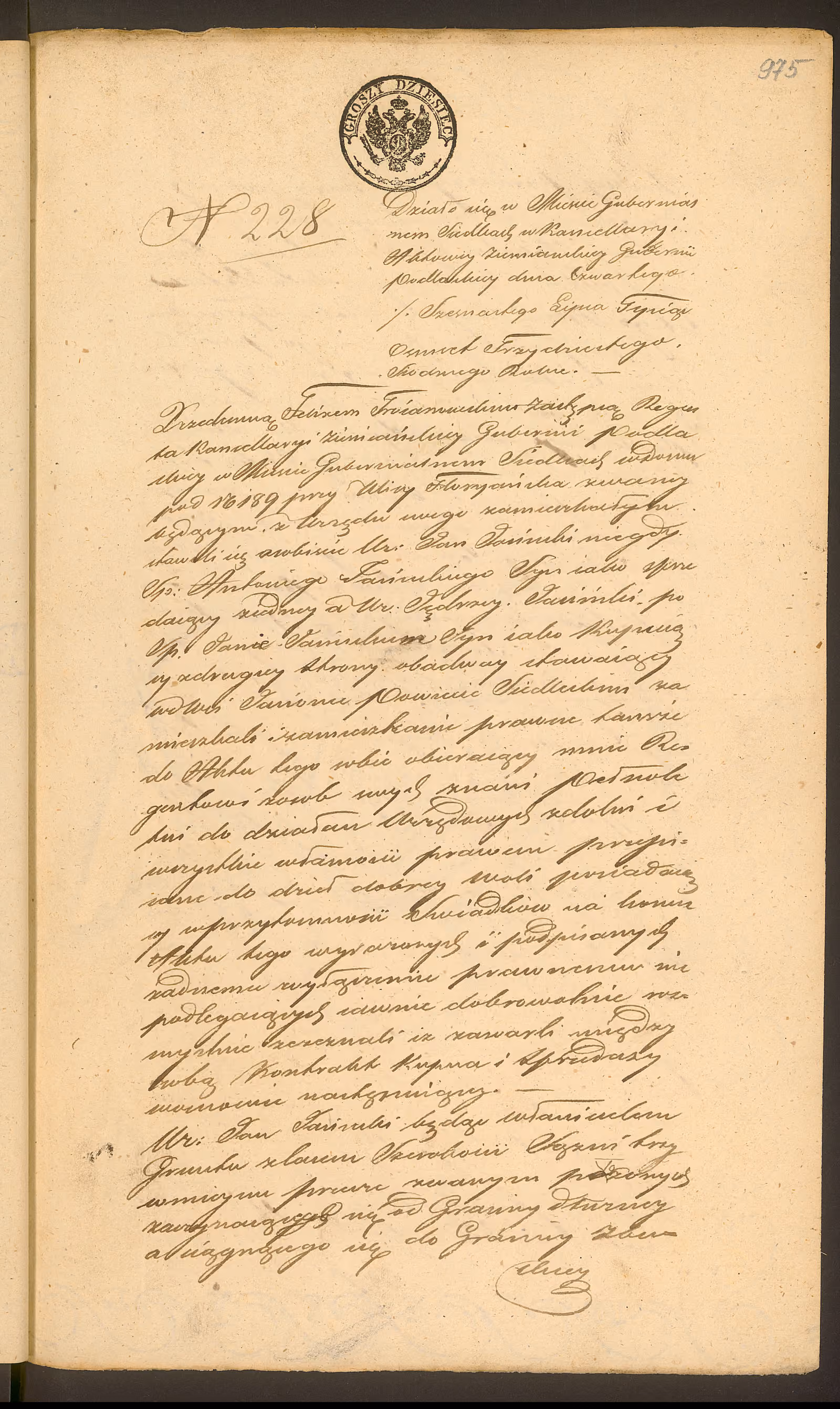 Trojanowski 228/1837, s. 1