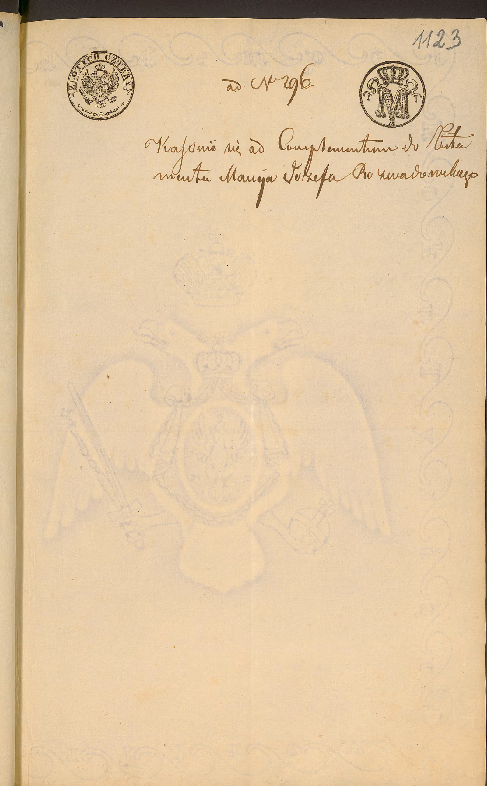 Trojanowski 296/1838, s. 2
