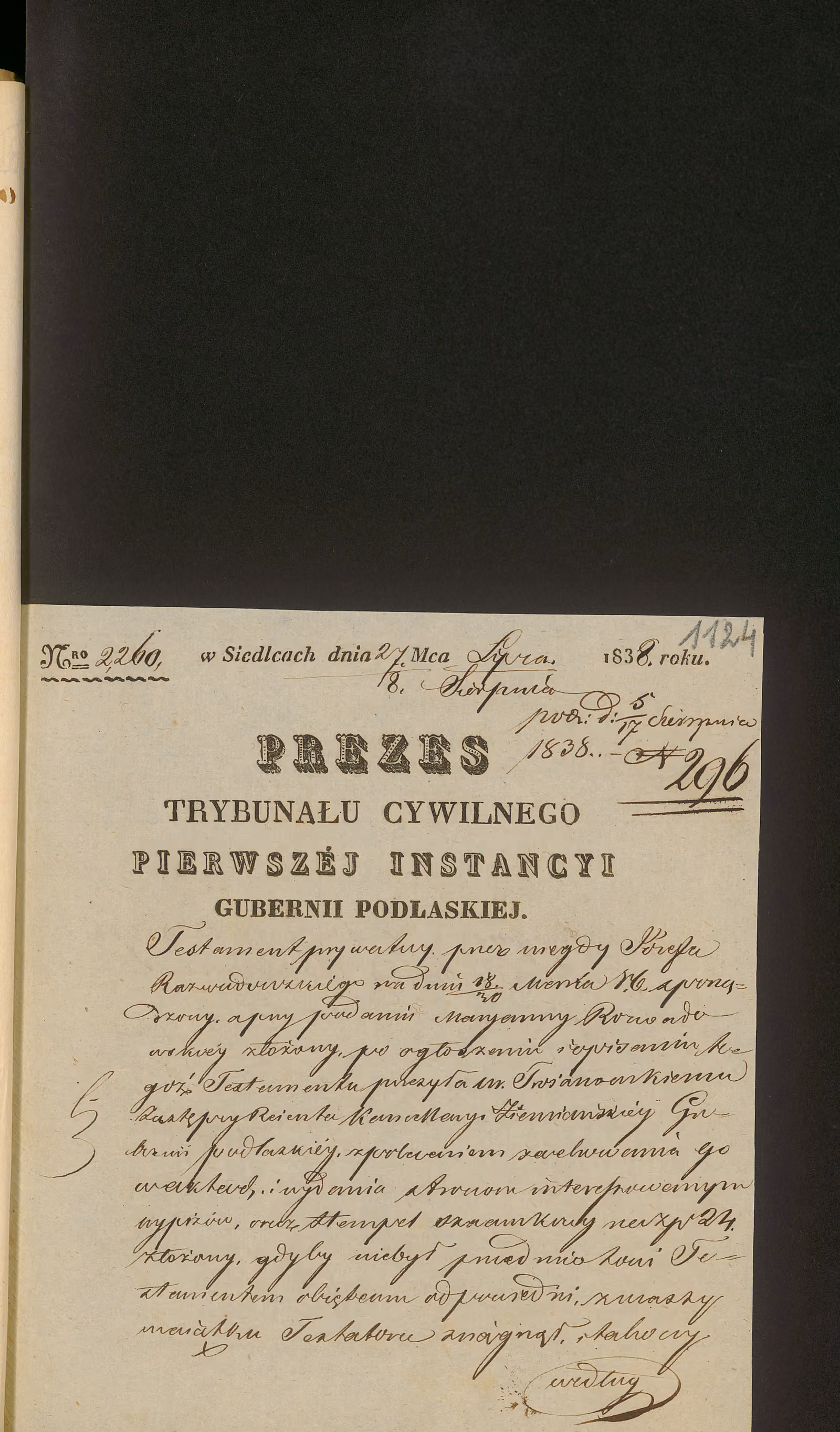 Trojanowski 296/1838, s. 3