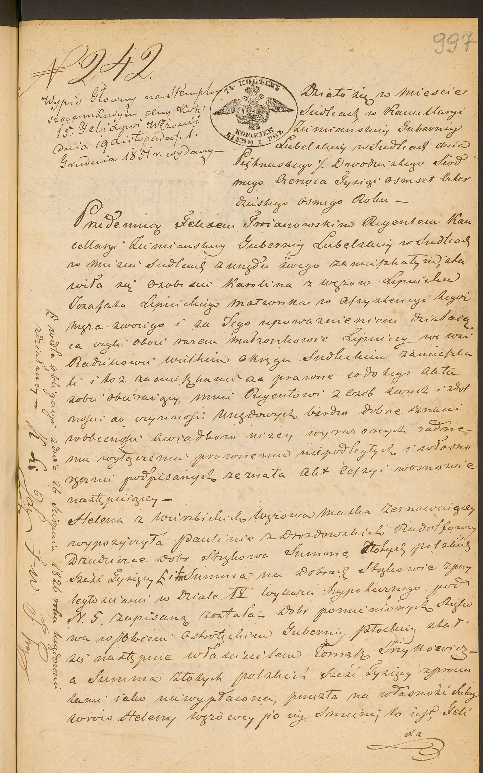 Trojanowski 242/1848, s. 1