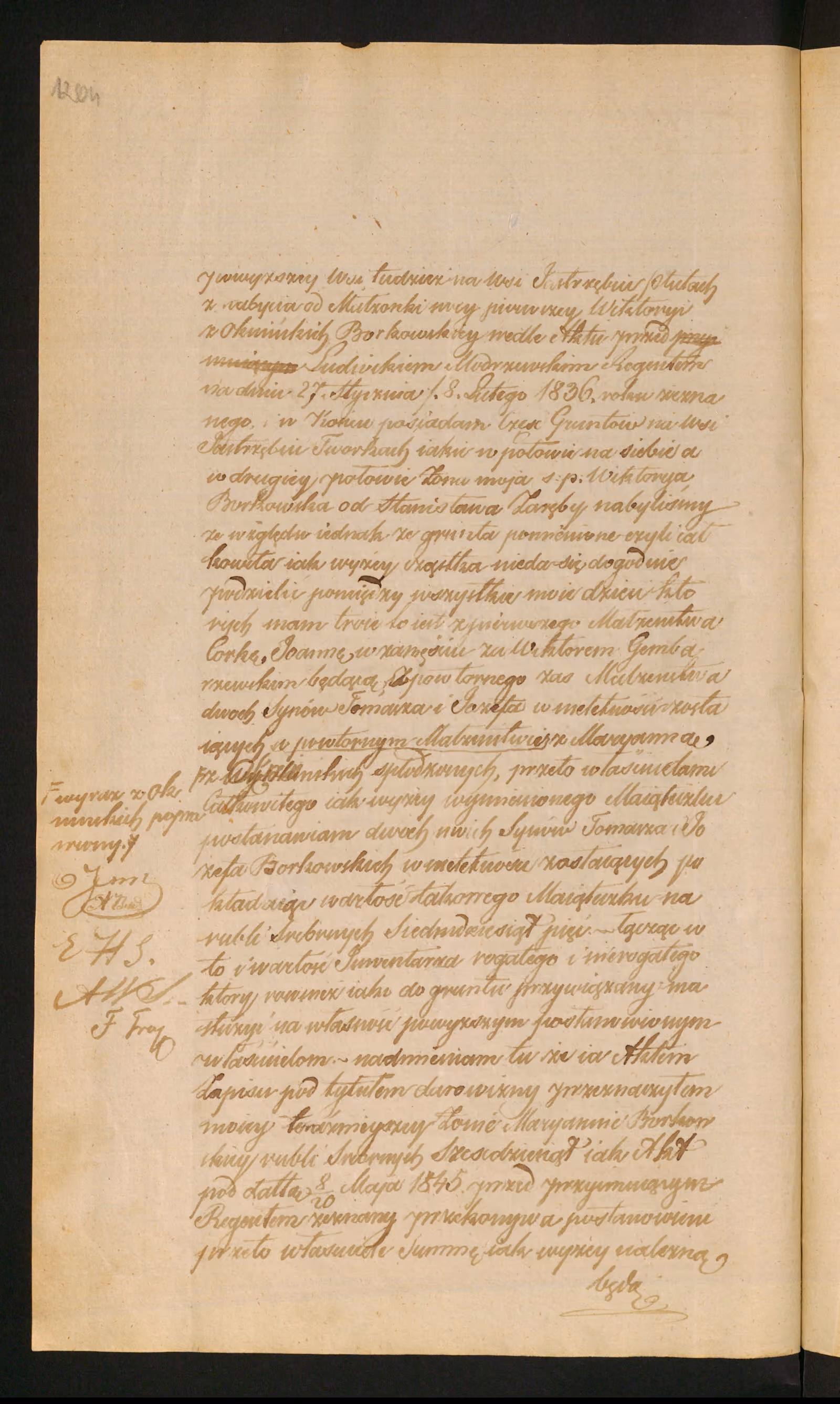Trojanowski 496/1852, s. 2