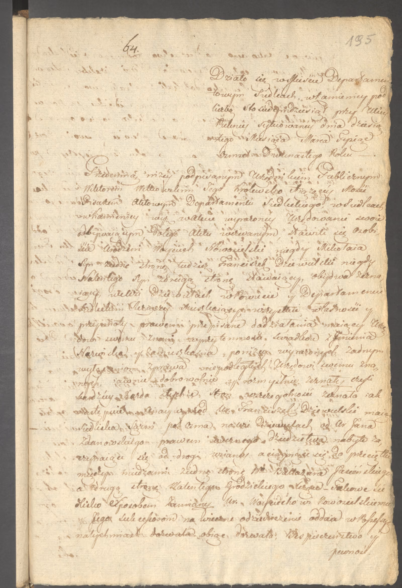 Witkowski 64/1812, s. 1