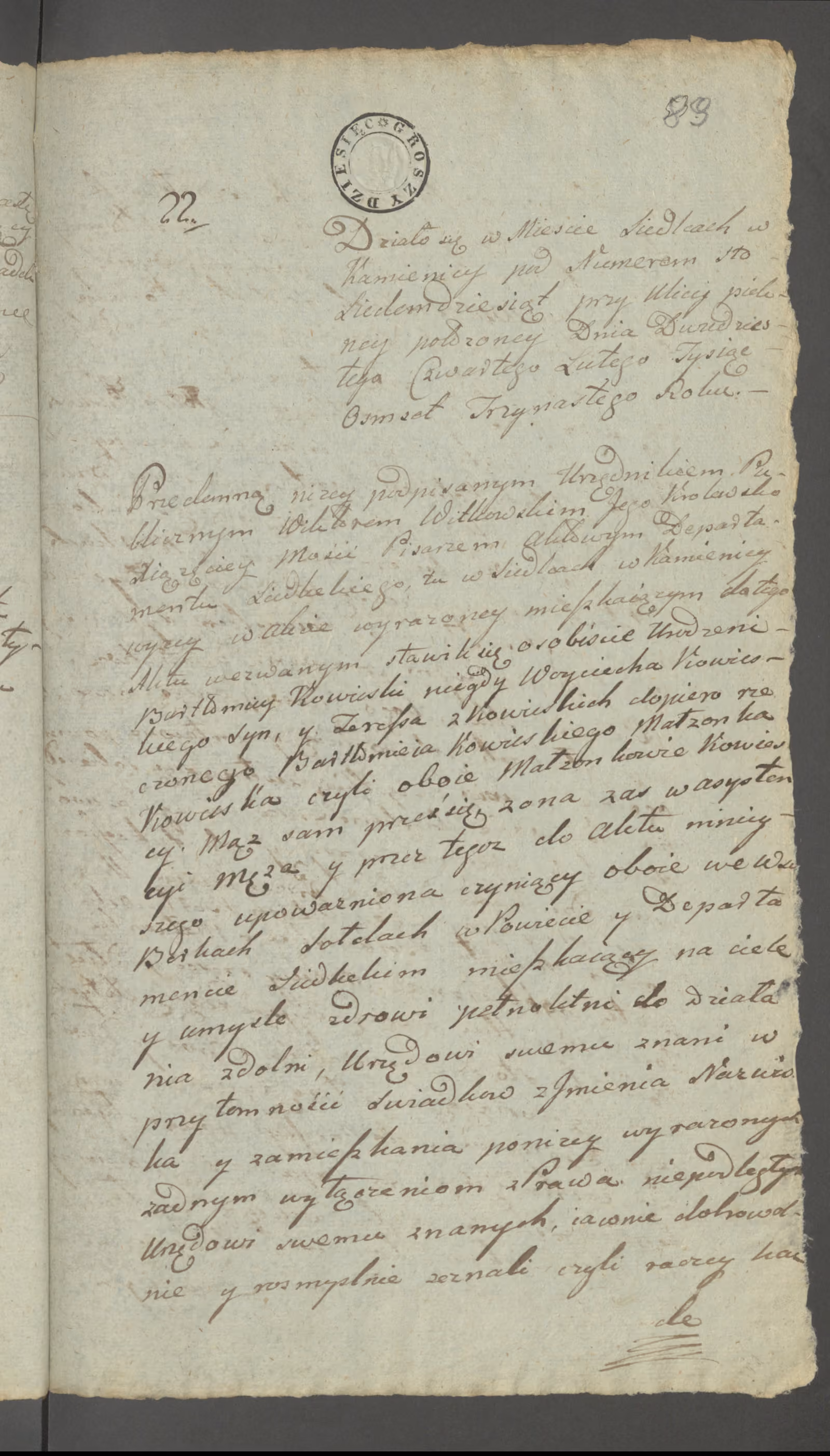 Witkowski 22/1813, s. 1