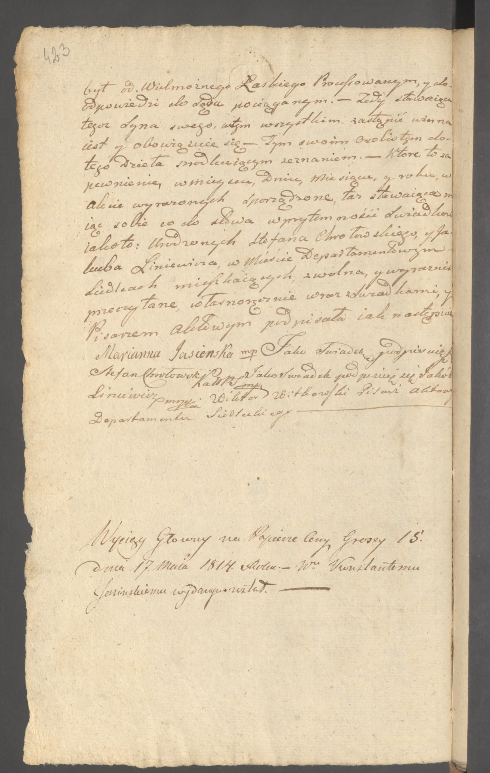 Witkowski 71/1813, s. 2