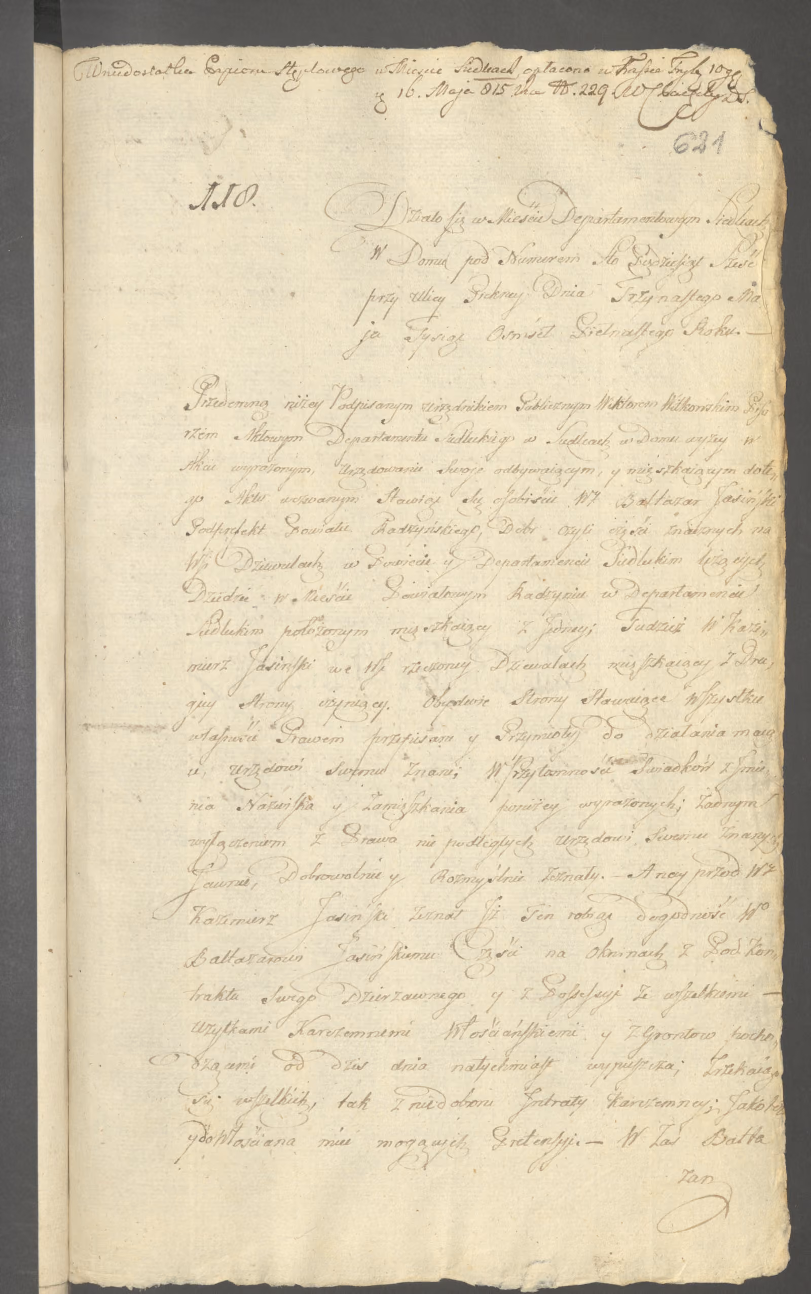 Witkowski 118/1815, s. 1