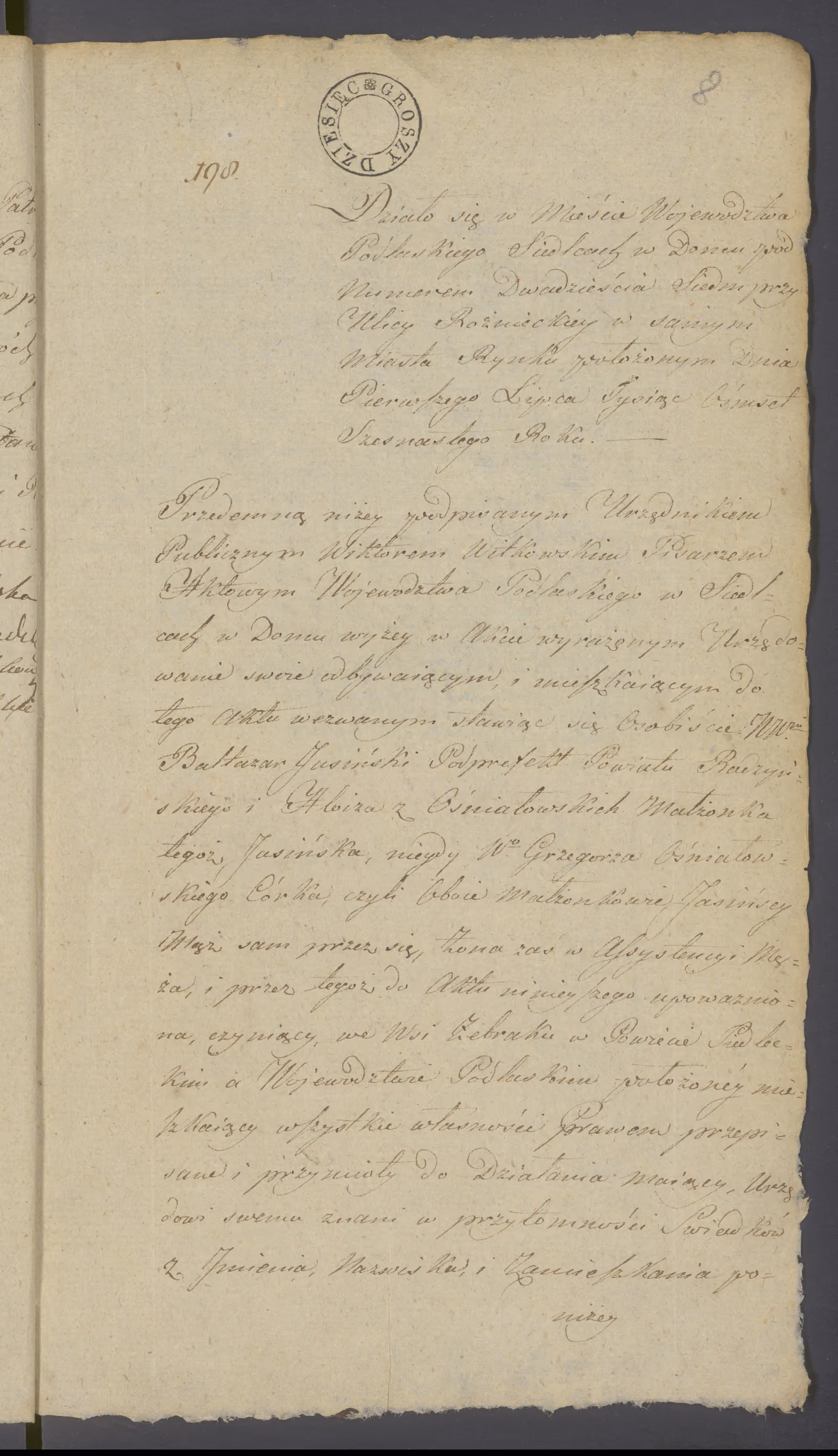 Witkowski 198/1816, s. 1