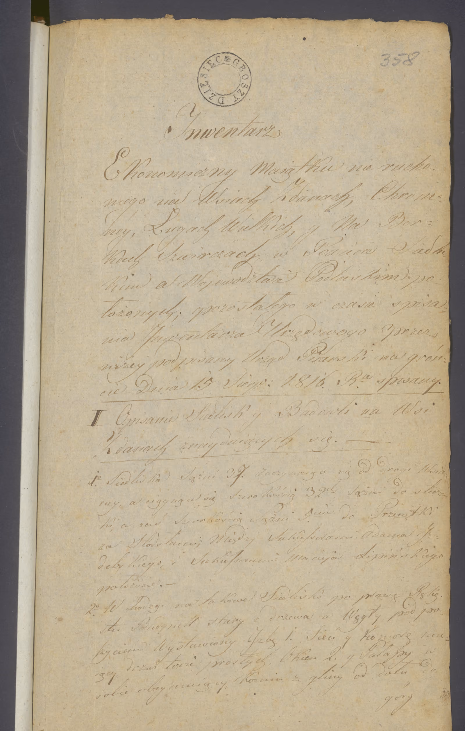 Witkowski 250/1816, s. 1