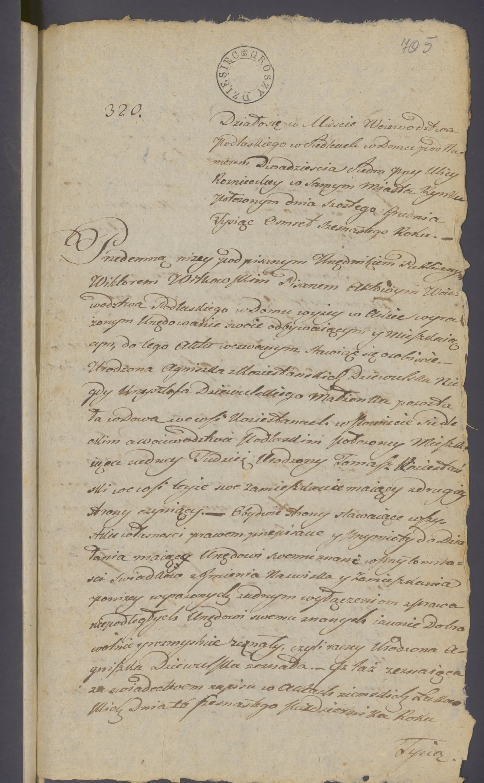 Witkowski 320/1816, s. 1